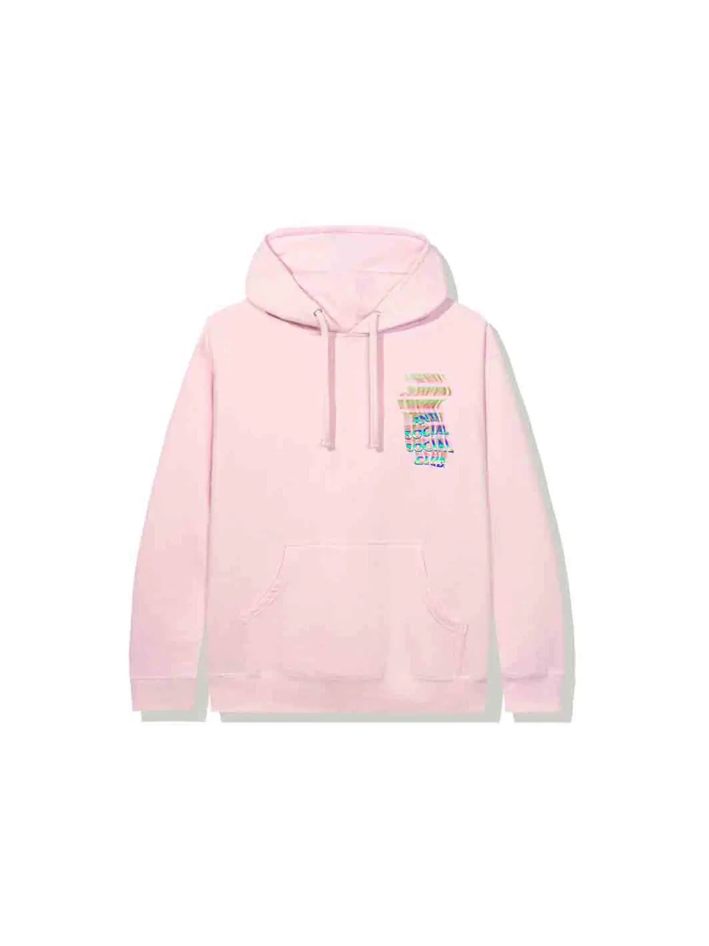 Мужская худи Anti Social Social Club Channel 747 Hoodie — изображение 2 из 3, розовый