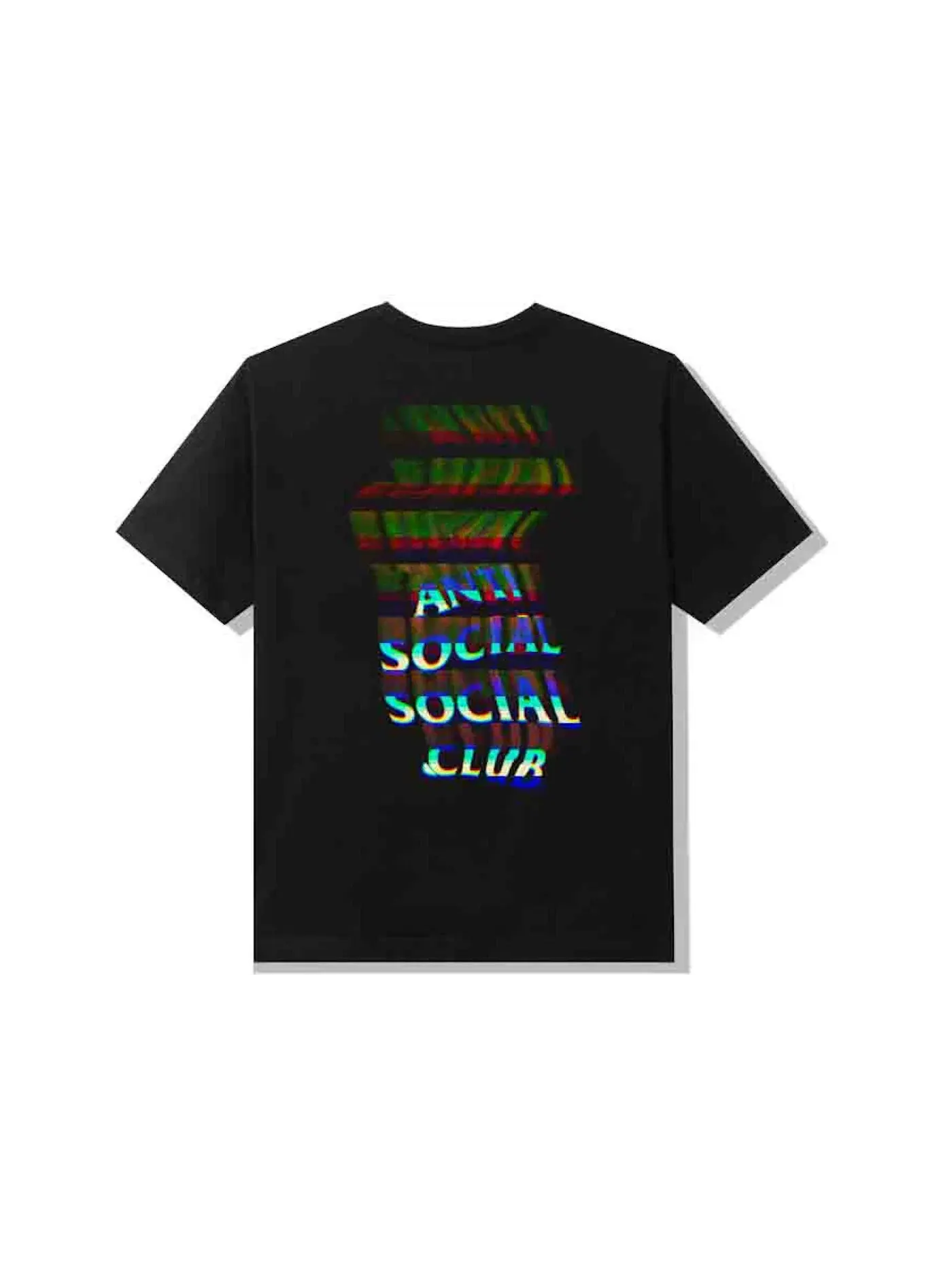Мужская футболка с принтом Anti Social Social Club Tee — изображение 1 из 3, черный