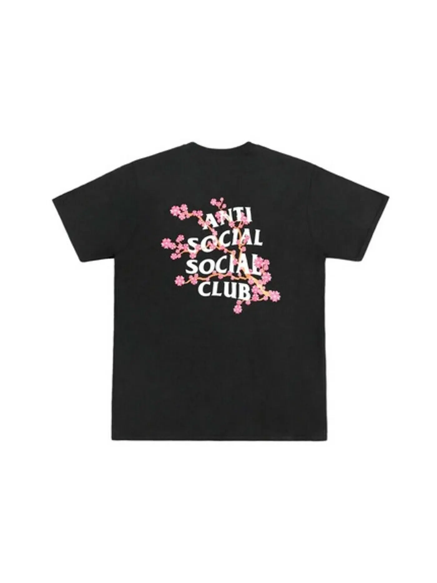 Мужская футболка с принтом Anti Social Social Club T-shirt — изображение 1 из 1, черный