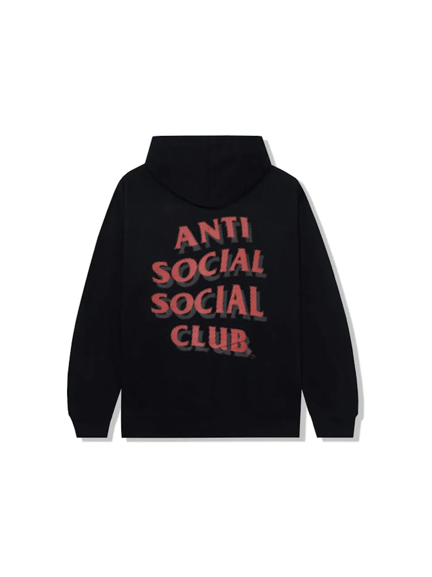 Мужская худи с принтом Anti Social Social Club — изображение 2 из 2, черный