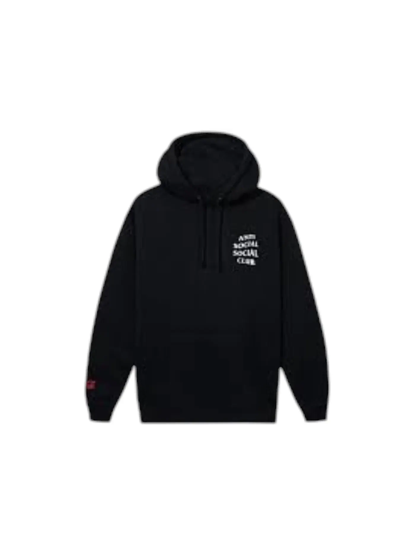 Мужской худи с принтом Anti Social Social Club Coca Cola PB Hoodie — изображение 2 из 2, черный