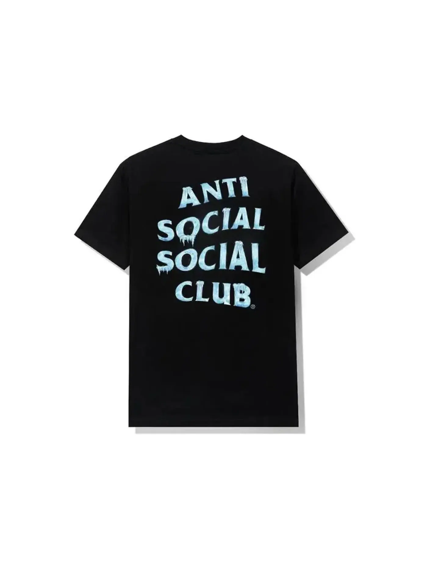 Мужская футболка с принтом T-shirt Anti Social Social Club — изображение 1 из 2, черный