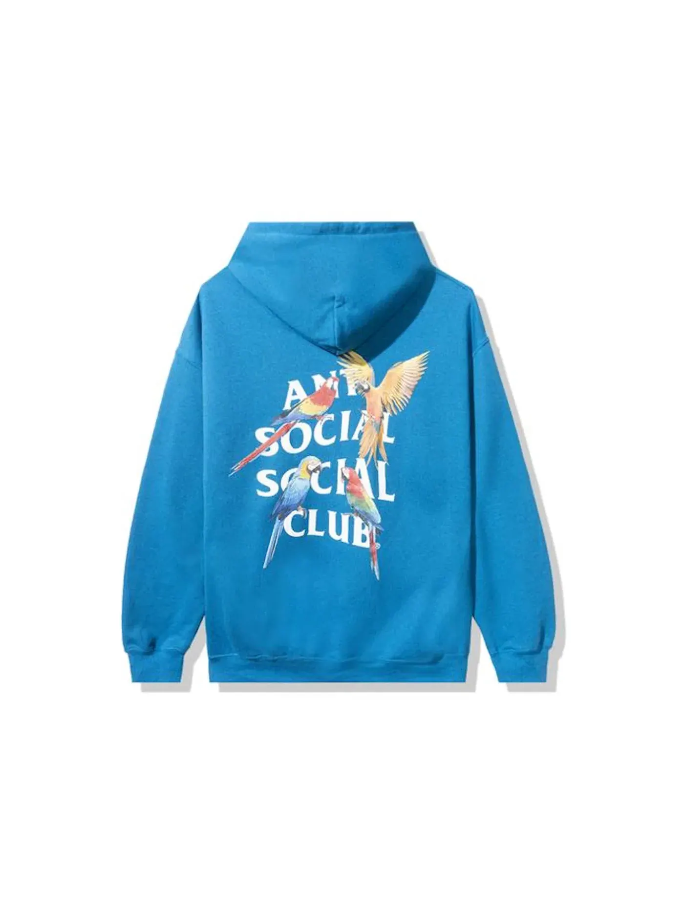 Мужской худи с принтом Hoodie Anti Social Social Club — изображение 1 из 2, серебристый