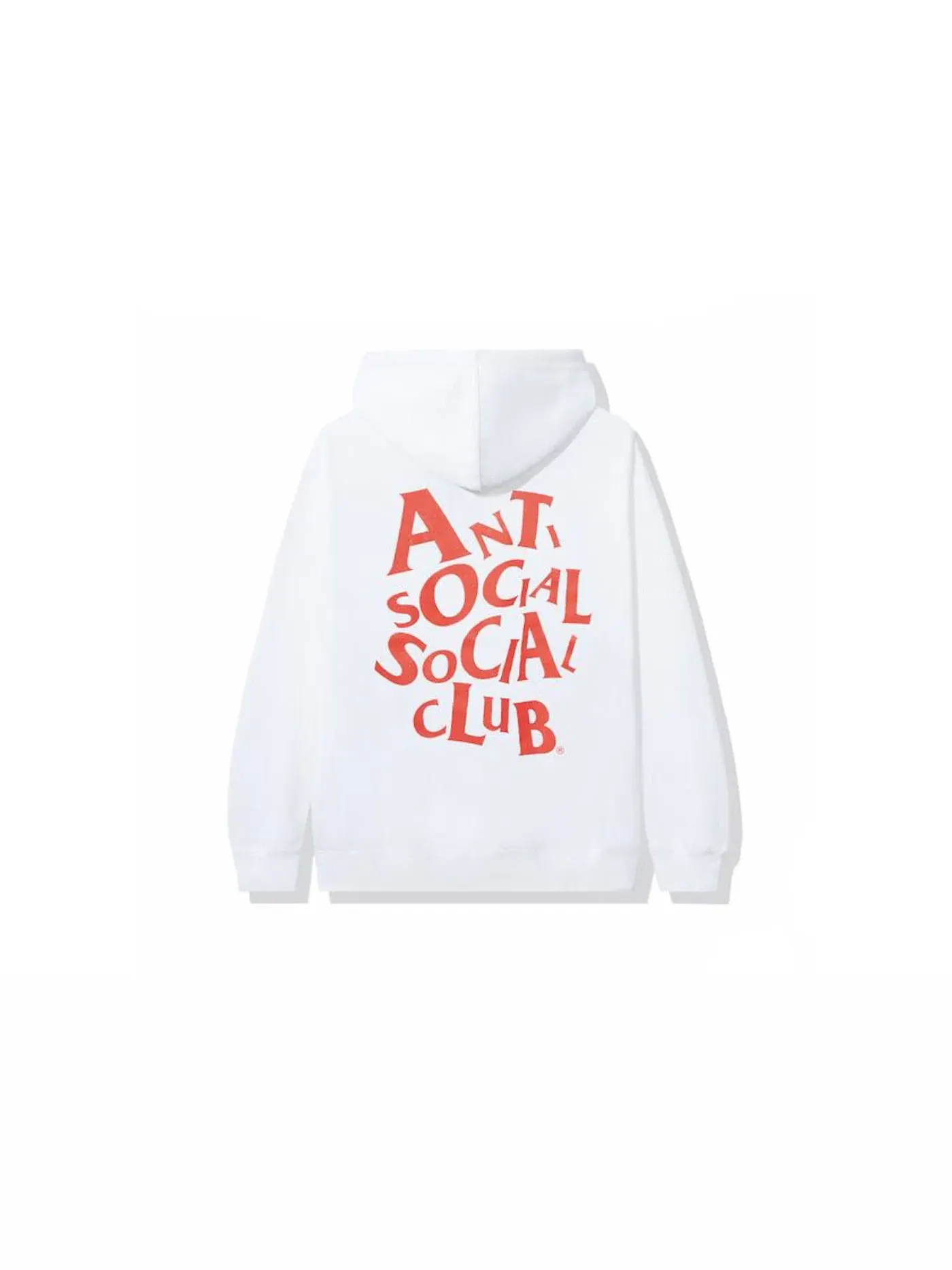 Мужской худи с принтом Complicated Anti Social Social Club — изображение 1 из 2, белый