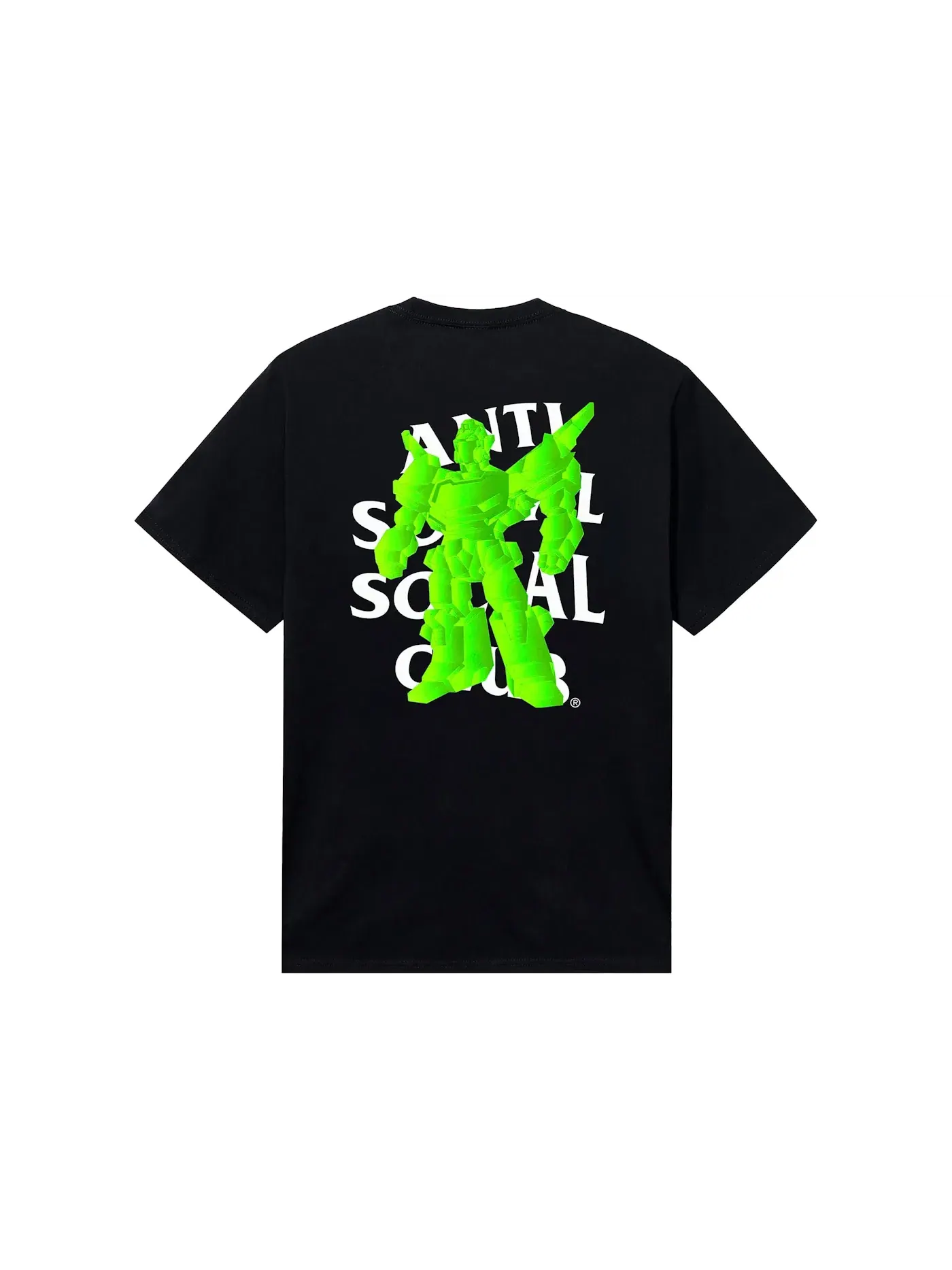 Мужская футболка с принтом Anti Social Social Club Tee — изображение 1 из 2, черный