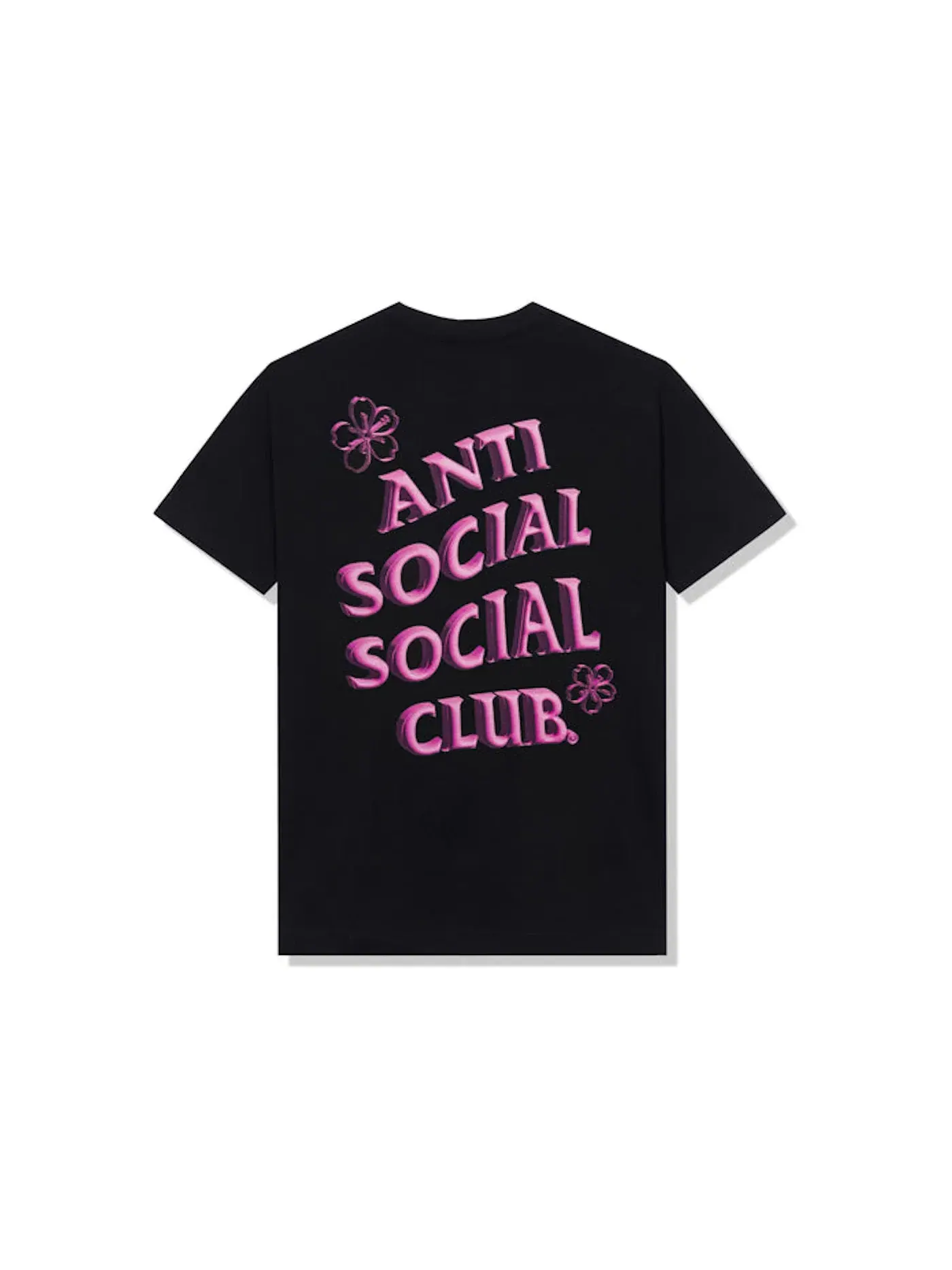 Мужская футболка с принтом Anti Social Social Club T-shirt — изображение 1 из 2, черный