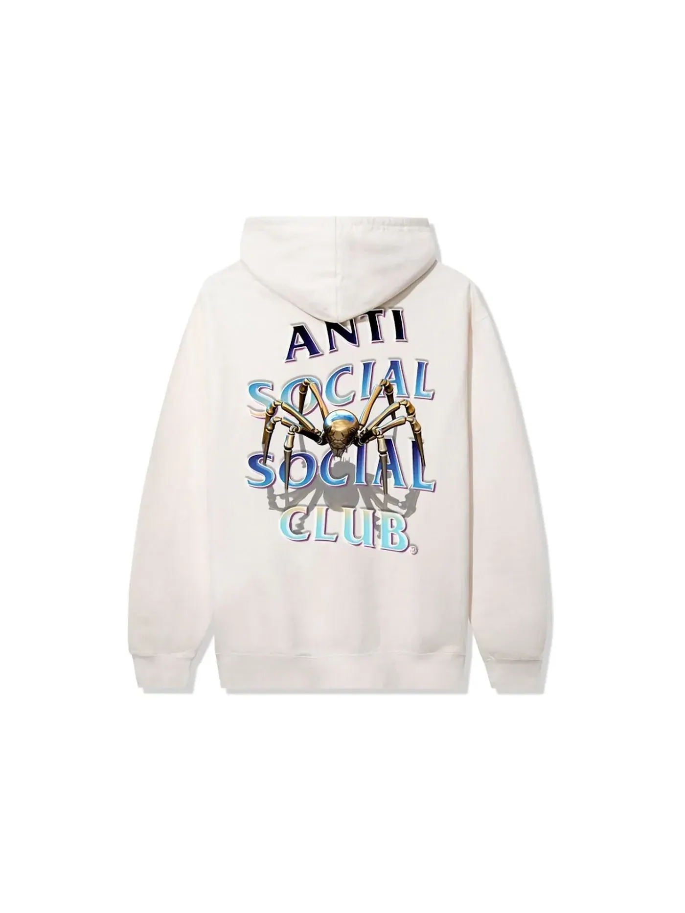 Мужской худи с принтом Crawl To Me Heavyweight Hoodie Anti Social Social Club — изображение 1 из 2, кость