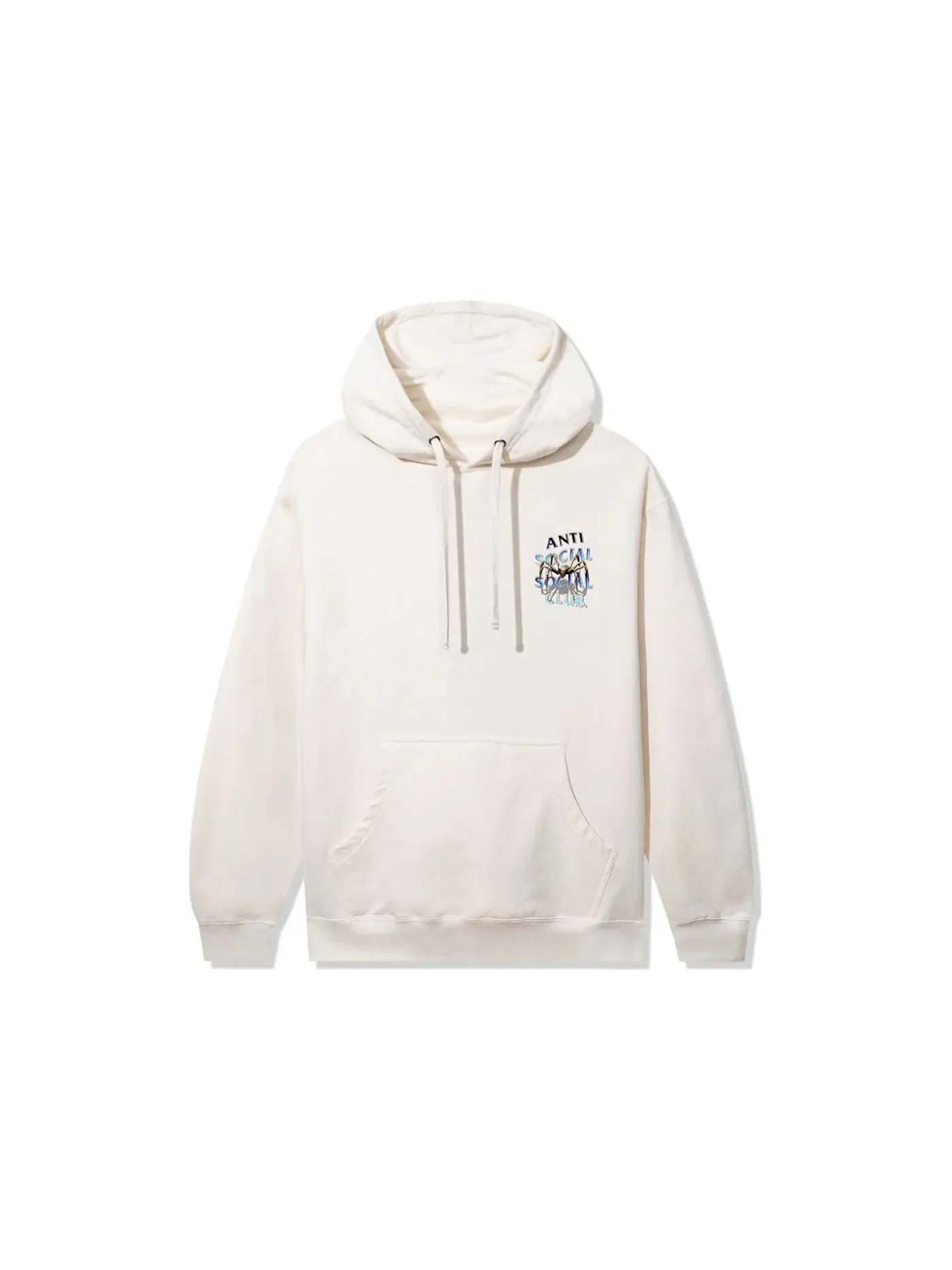 Мужской худи с принтом Crawl To Me Heavyweight Hoodie Anti Social Social Club — изображение 2 из 2, кость