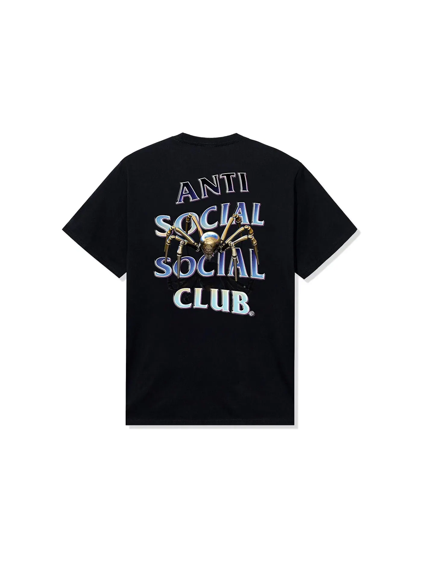 Мужская футболка с принтом Tee Anti Social Social Club — изображение 1 из 2, черный