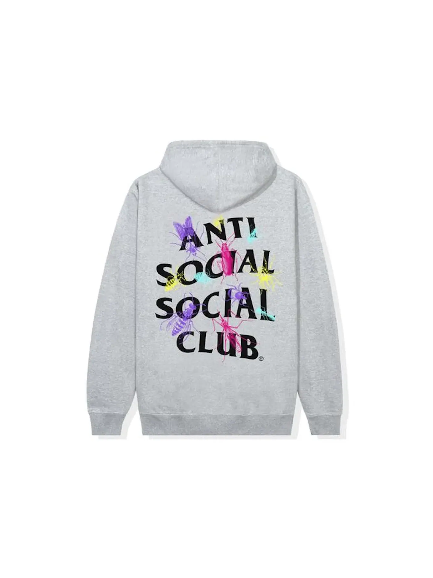 Мужской худи Creep Anti Social Social Club — изображение 1 из 2, серый