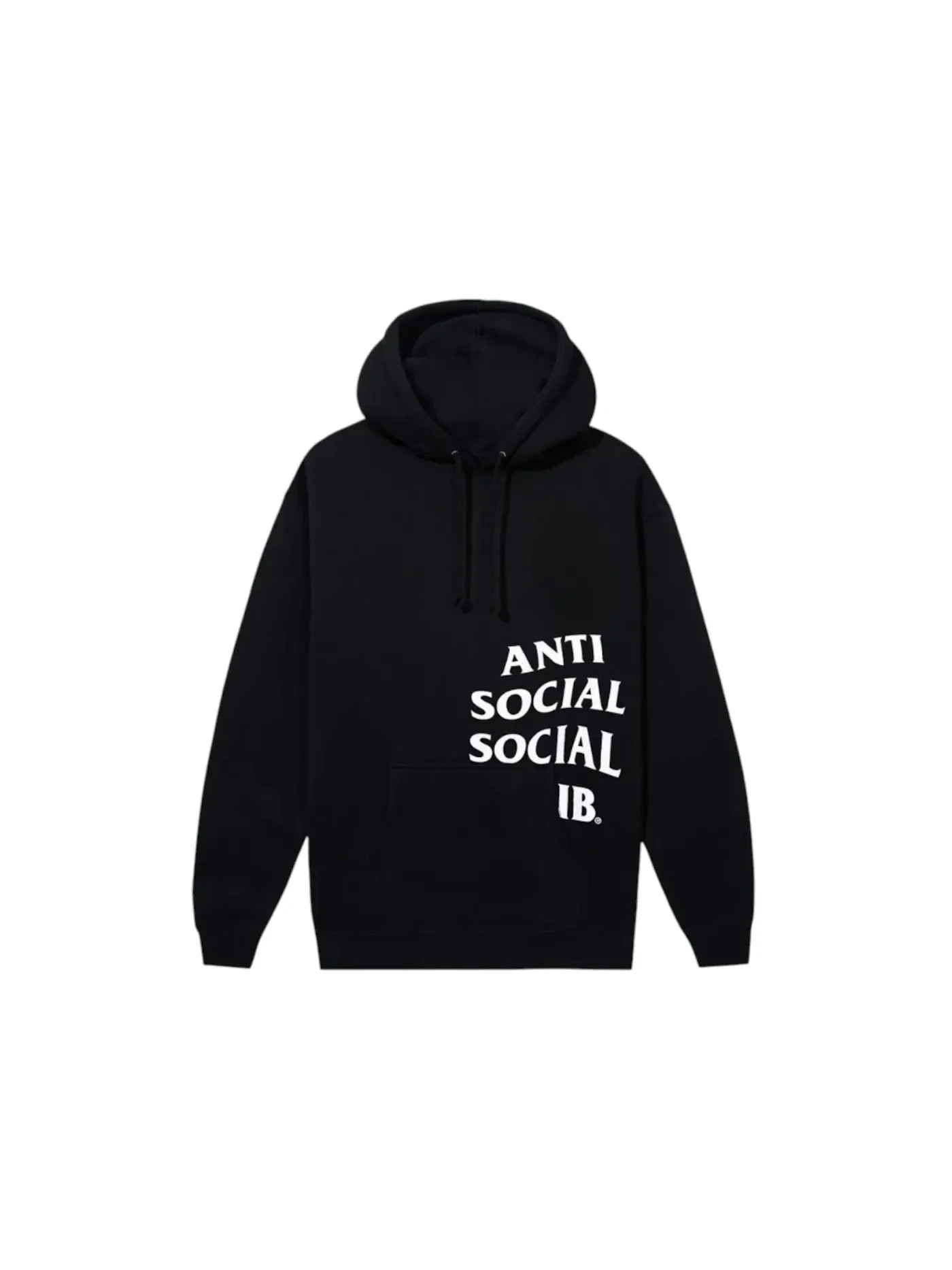 Мужская худи с принтом Anti Social Social Club Hoodie — изображение 1 из 2, черный