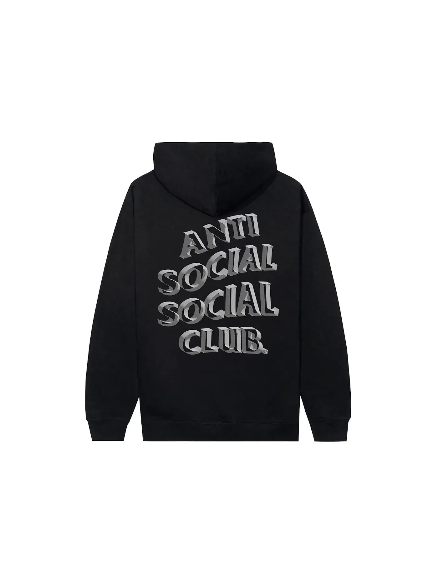 Мужская худи Deeper Than Usual Anti Social Social Club — изображение 1 из 2, черный