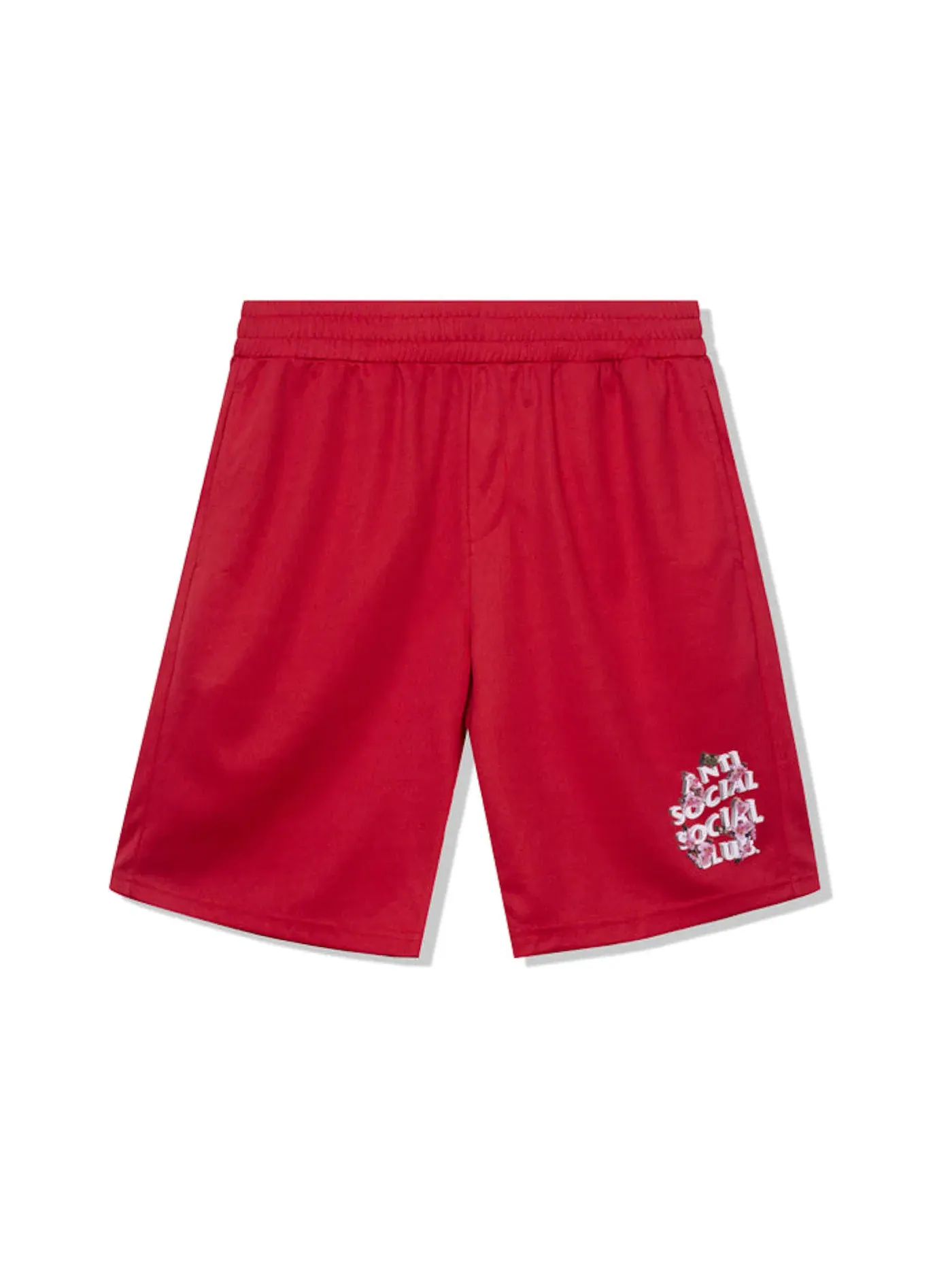 Мужские шорты Mesh Shorts Anti Social Social Club — изображение 1 из 2, красный