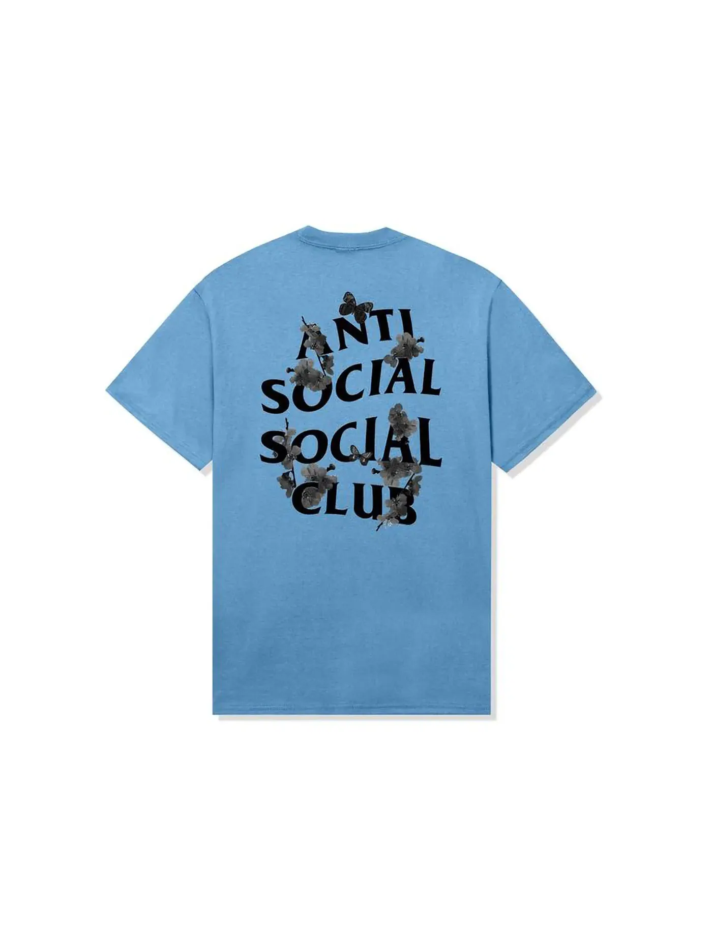 Мужская футболка с принтом Dramatic Tee Anti Social Social Club — изображение 1 из 2, синий
