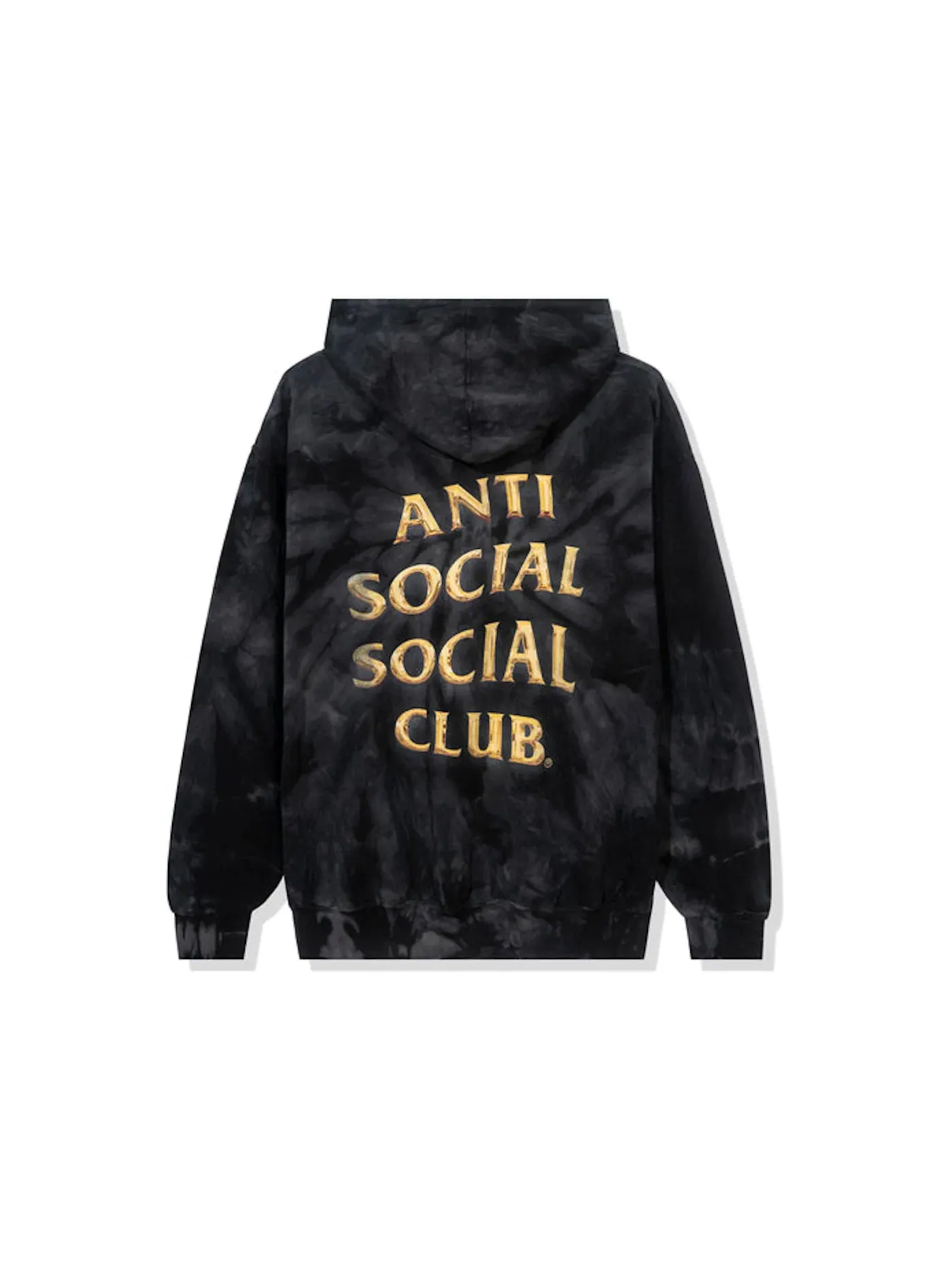 Мужской худи с принтом Effectionate Anti Social Social Club — изображение 1 из 2, черный