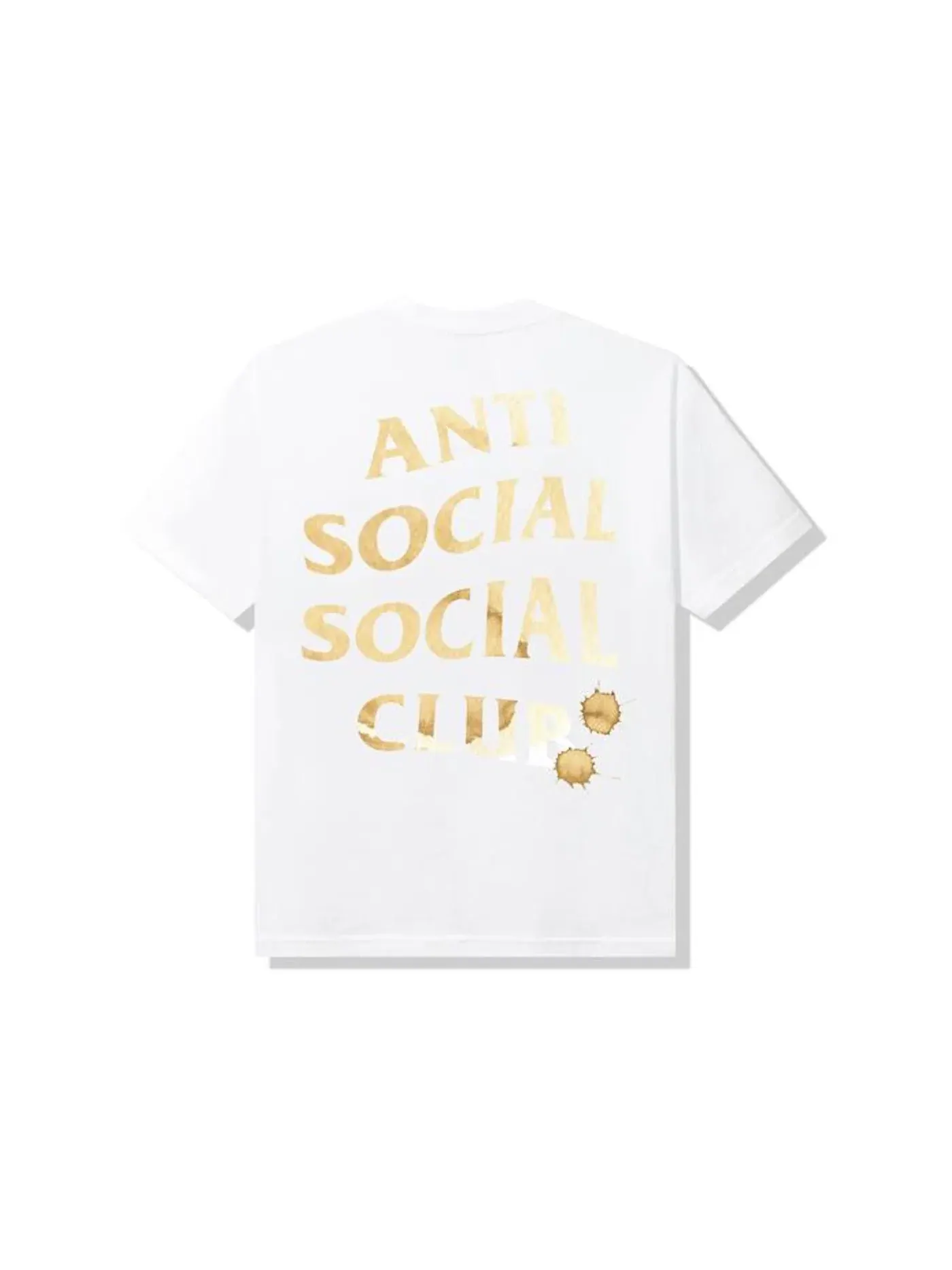 Мужская футболка с принтом Anti Social Social Club — изображение 1 из 2, белый