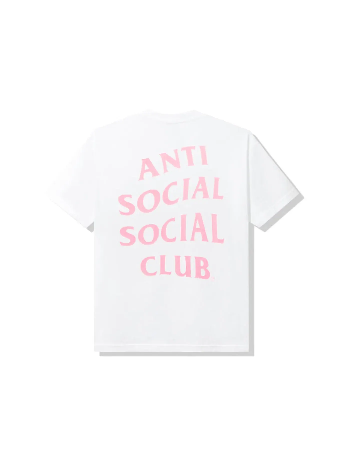 Мужская футболка с принтом Anti Social Social Club — изображение 2 из 2, белый