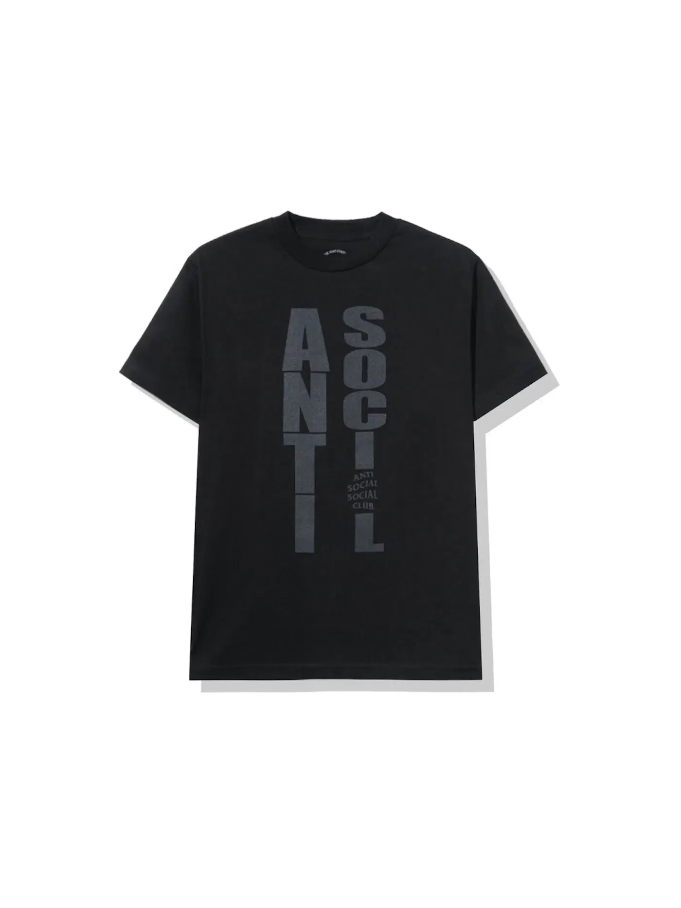 Мужская футболка с принтом Anti Social Social Club Tee — изображение 1 из 2, черный