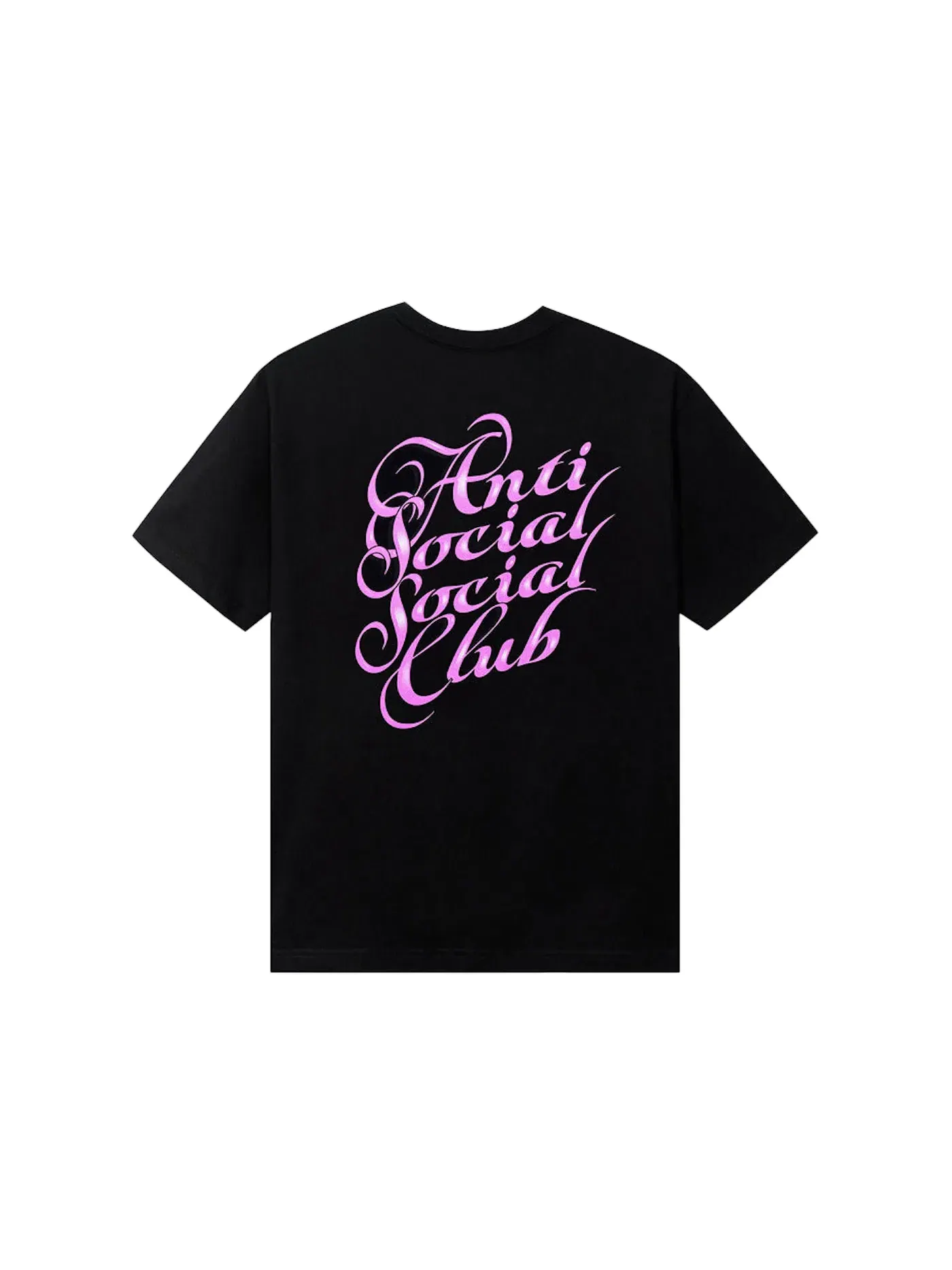 Мужская футболка с принтом Anti Social Social Club Tee — изображение 1 из 2, черный