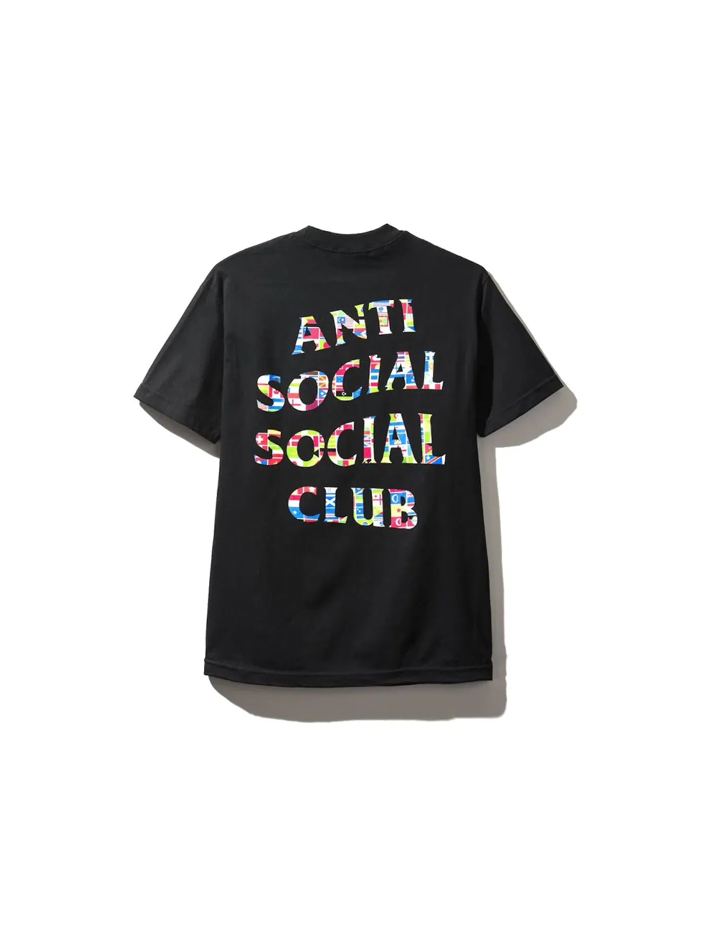 Мужская футболка с принтом Anti Social Social Club Tee — изображение 1 из 2, черный