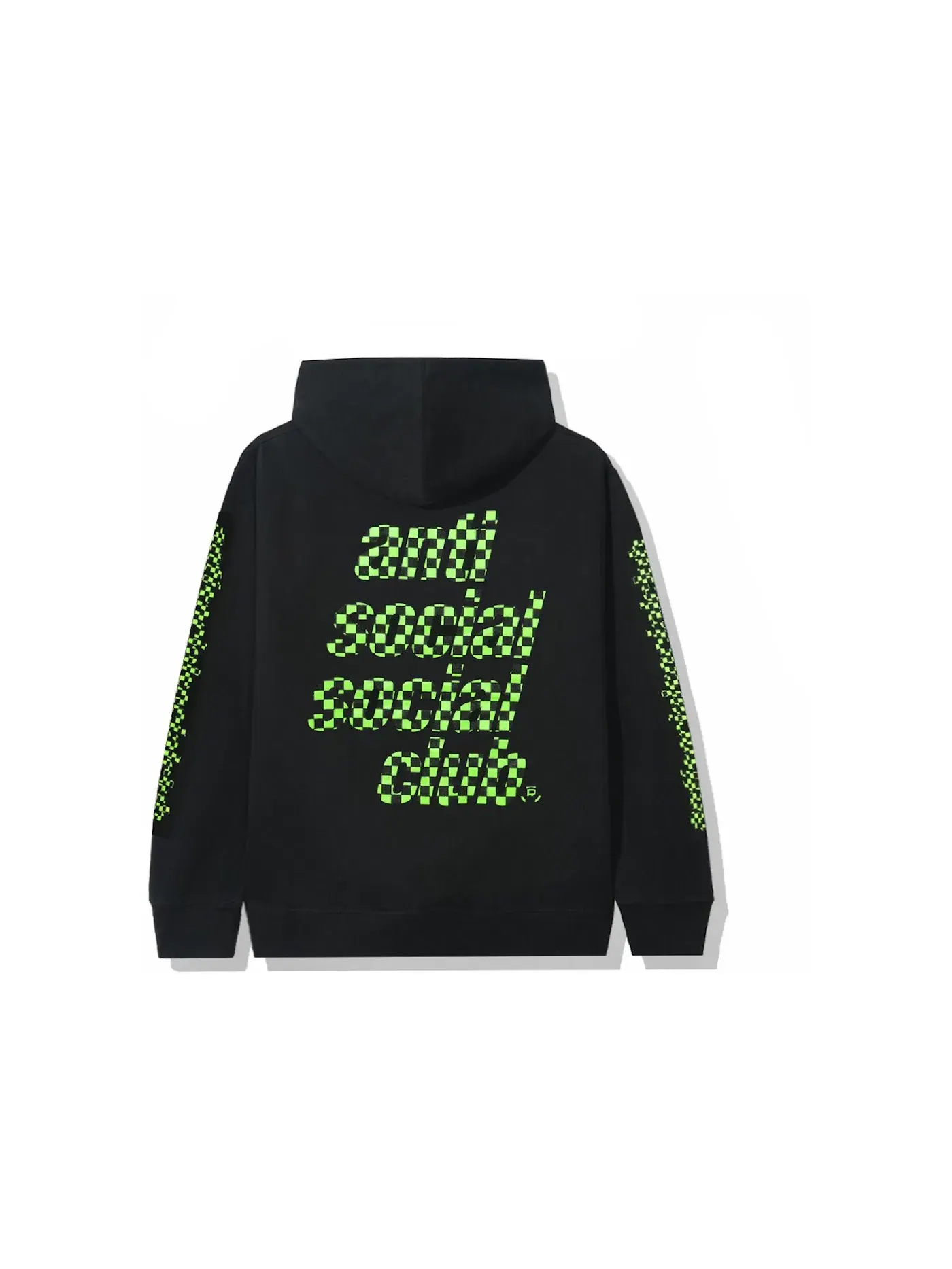 Мужская худи с принтом Anti Social Social Club Food Court — изображение 1 из 2, черный
