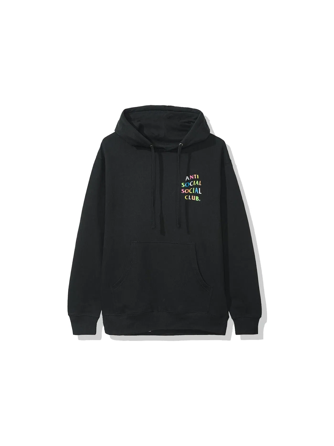 Мужская худи с принтом Frantic Hoodie Anti Social Social Club — изображение 2 из 2, черный