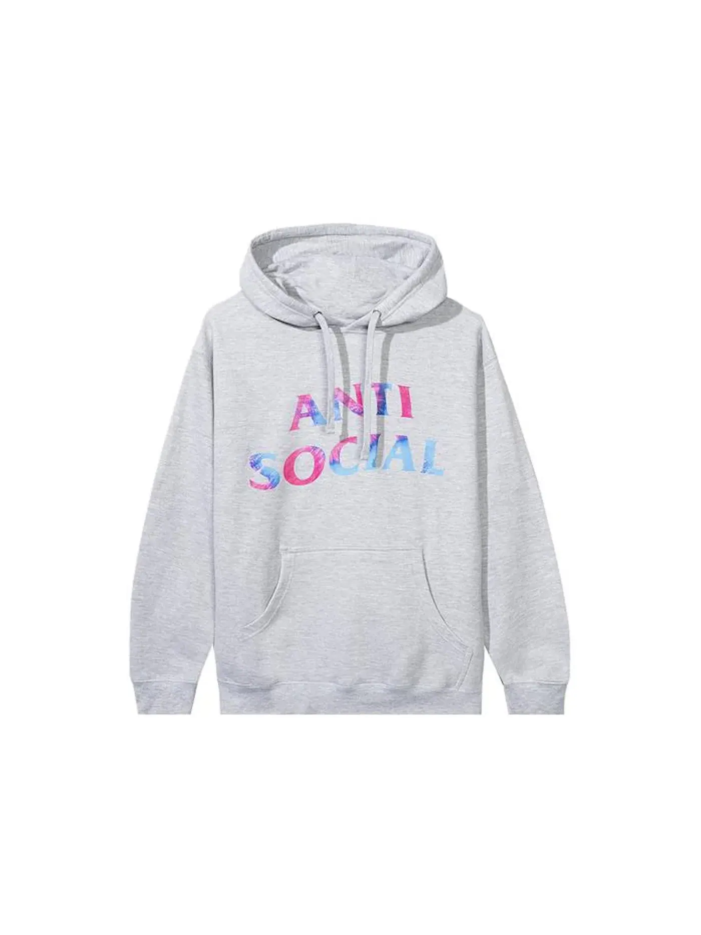 Мужской худи с принтом Anti Social Social Club Funky Forest — изображение 1 из 2, серый