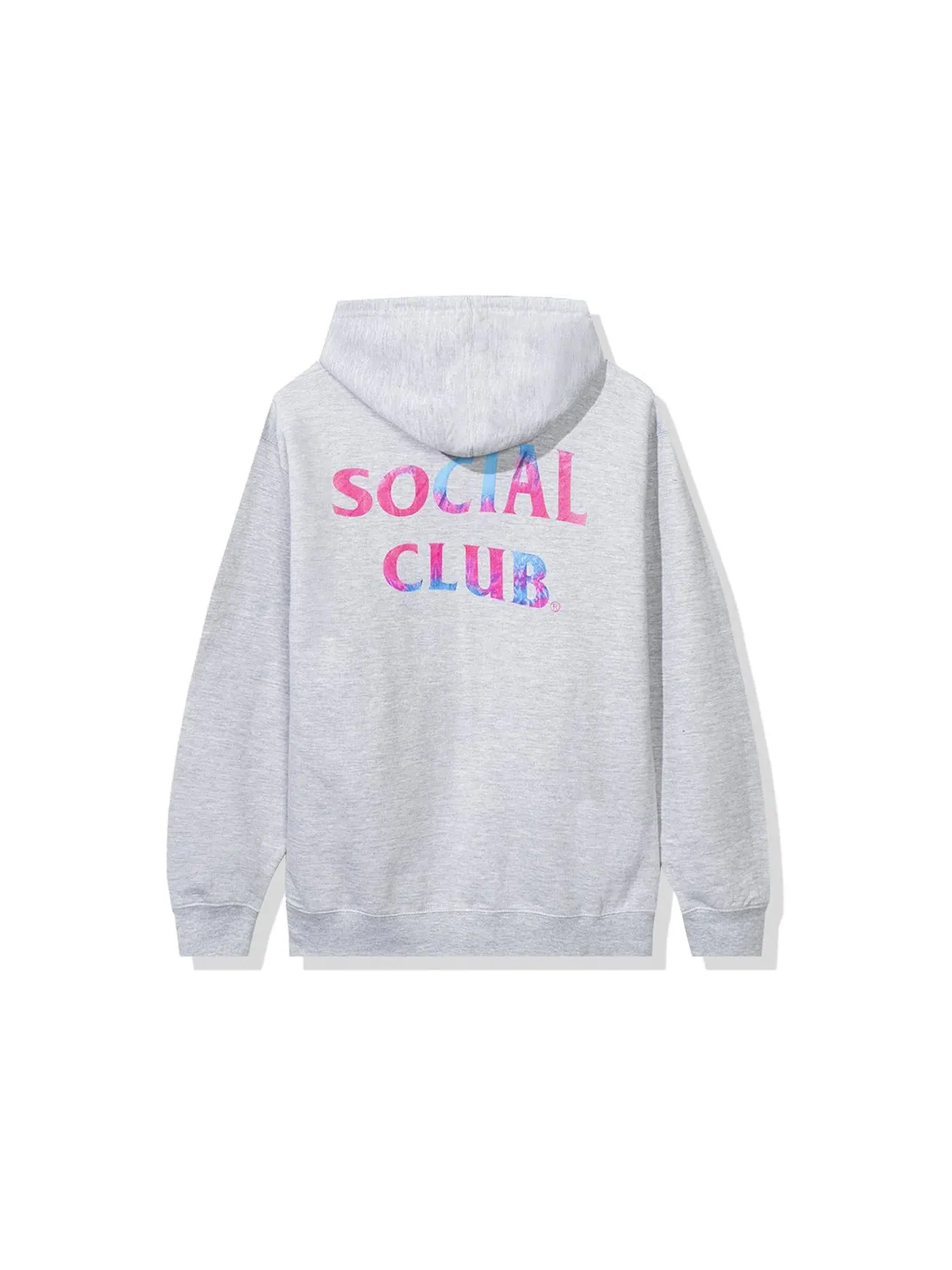 Мужской худи с принтом Anti Social Social Club Funky Forest — изображение 2 из 2, серый
