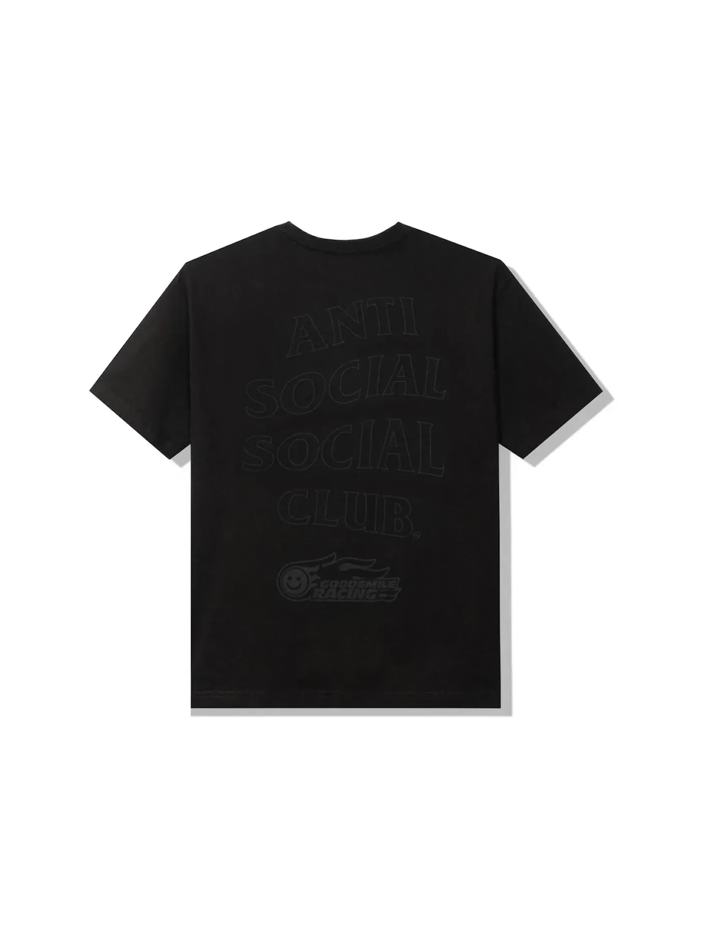 Мужская футболка с принтом Anti Social Social Club Good Smile Racing Hatsune Miku T-shirt — изображение 2 из 2, черный
