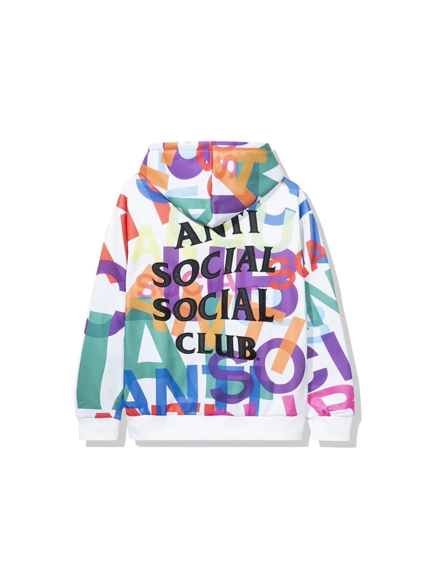 Мужской худи с принтом Anti Social Social Club Headrush All Over Hoodie — изображение 1 из 2, белый