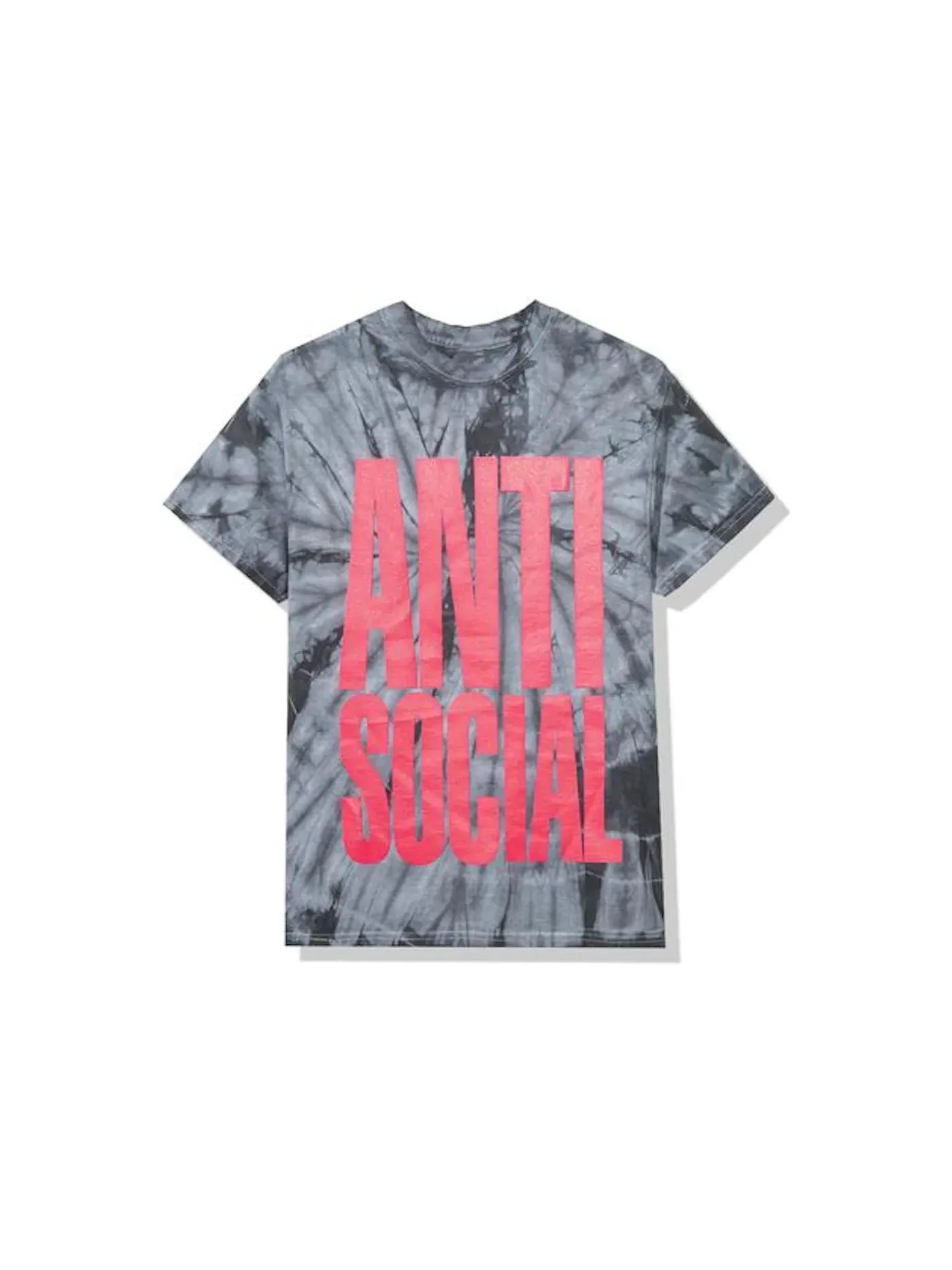 Мужская футболка с принтом Anti Social Social Club Tee — изображение 1 из 2, черный