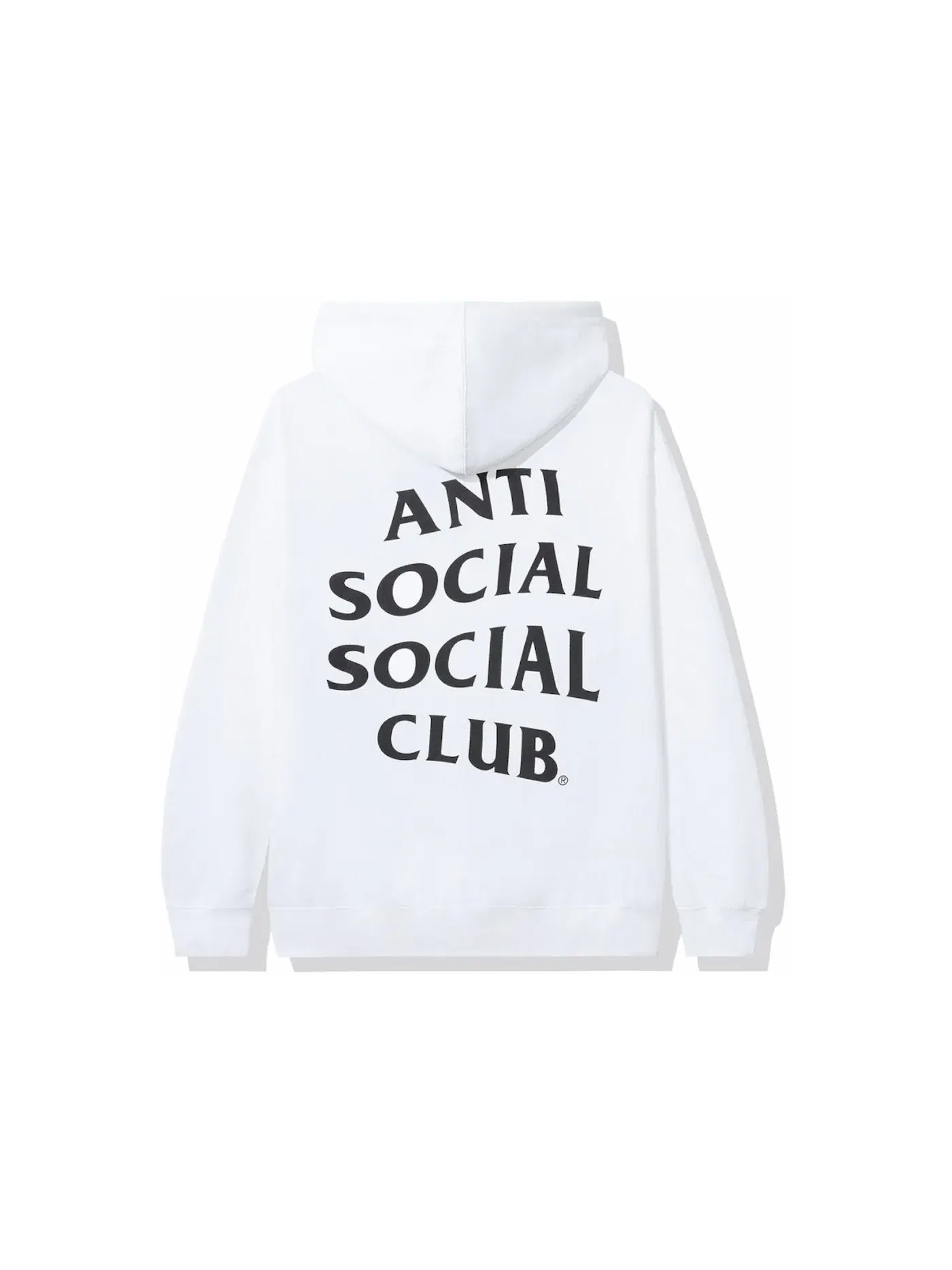 Мужская худи Hello Goodbye Anti Social Social Club — изображение 2 из 2, белый