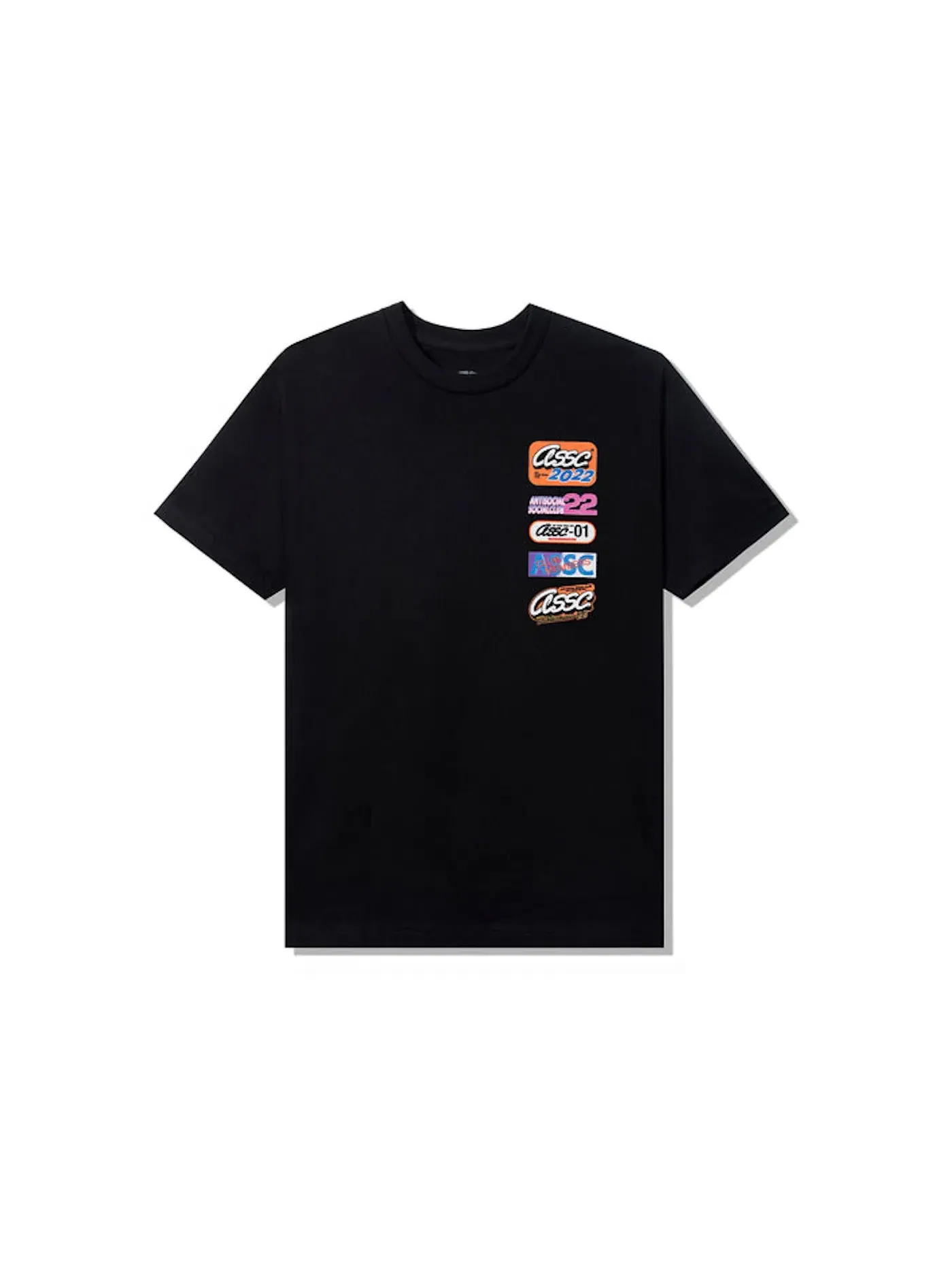 Мужская футболка с принтом Anti Social Social Club Tee — изображение 1 из 2, черный