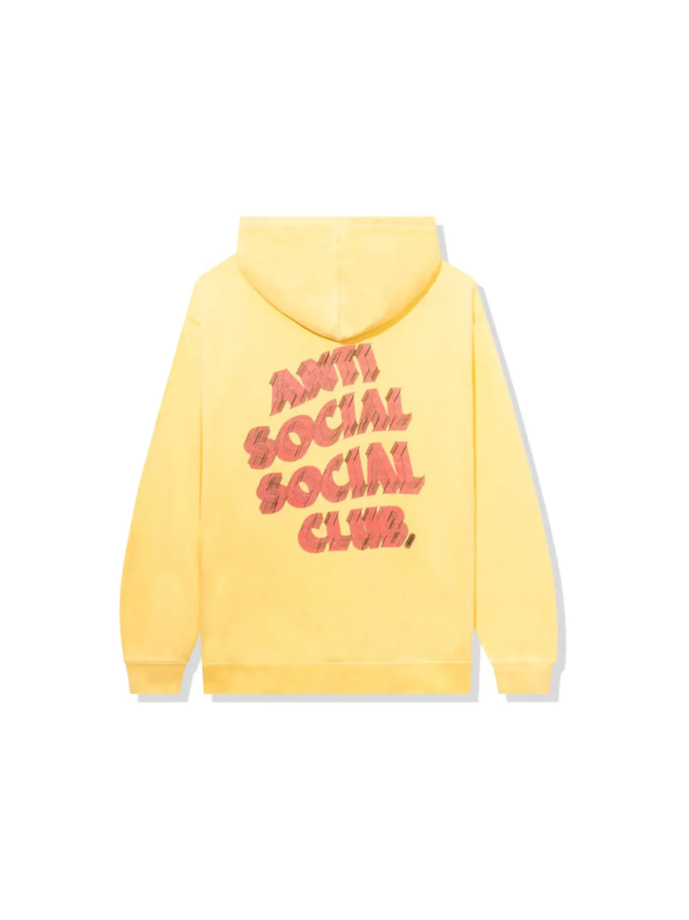 Мужская худи с длинным рукавом Anti Social Social Club — изображение 1 из 2, желтый