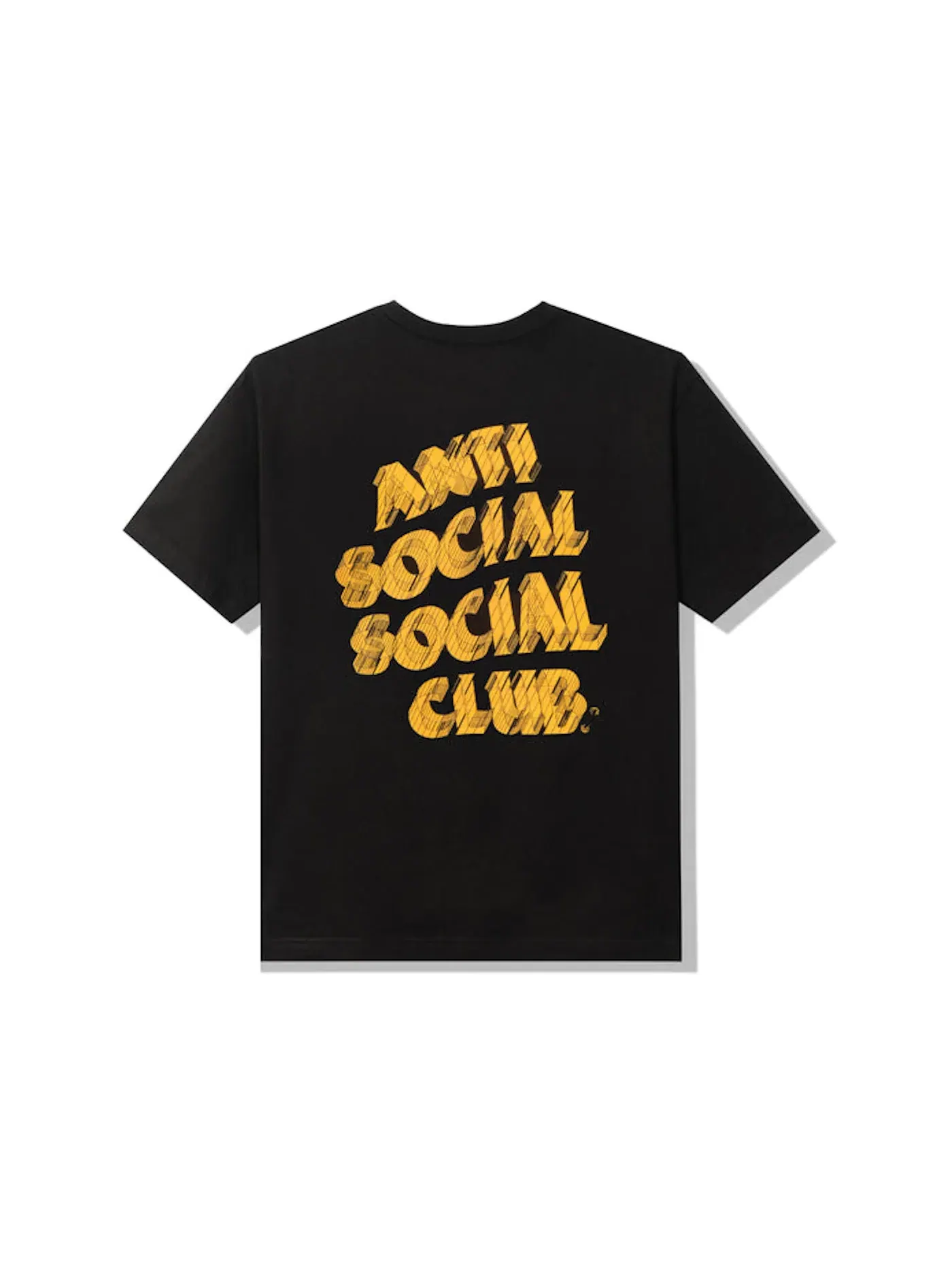Мужская футболка с принтом Anti Social Social Club — изображение 1 из 2, черный