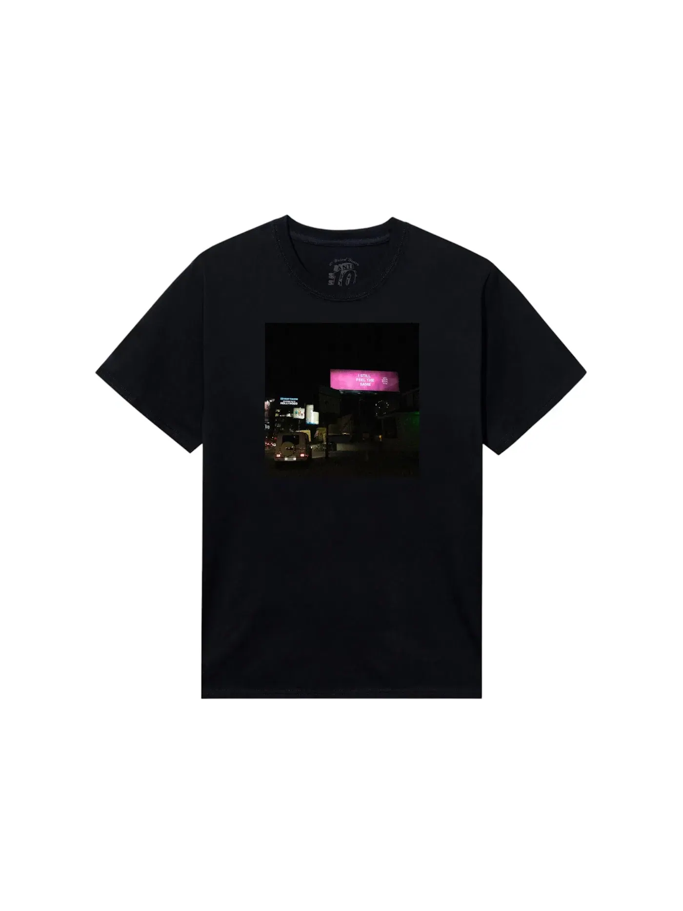 Мужская футболка с принтом Anti Social Social Club Tee — изображение 1 из 2, черный