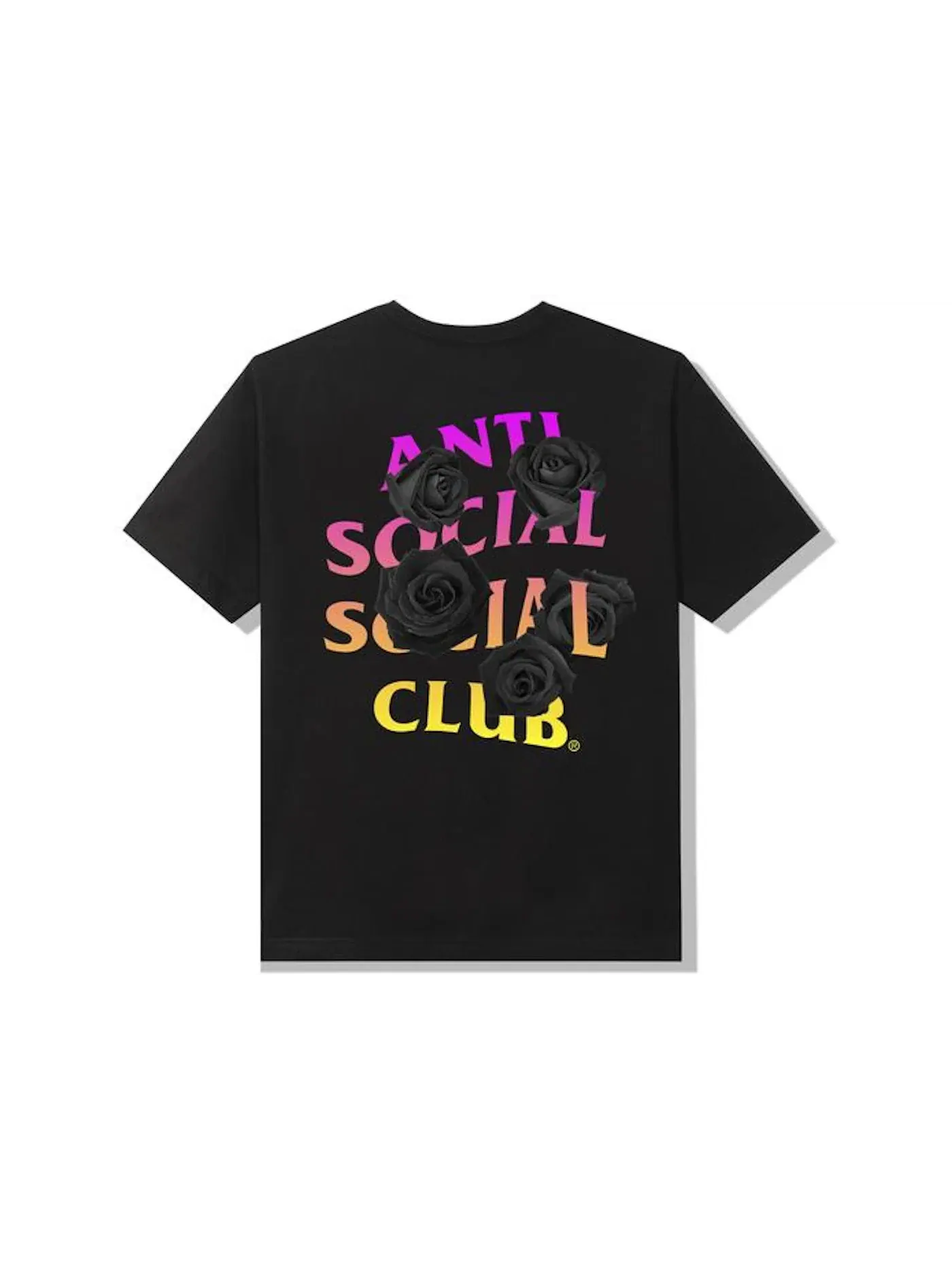 Мужская футболка с принтом Anti Social Social Club In The Lead T-shirt — изображение 1 из 2, черный