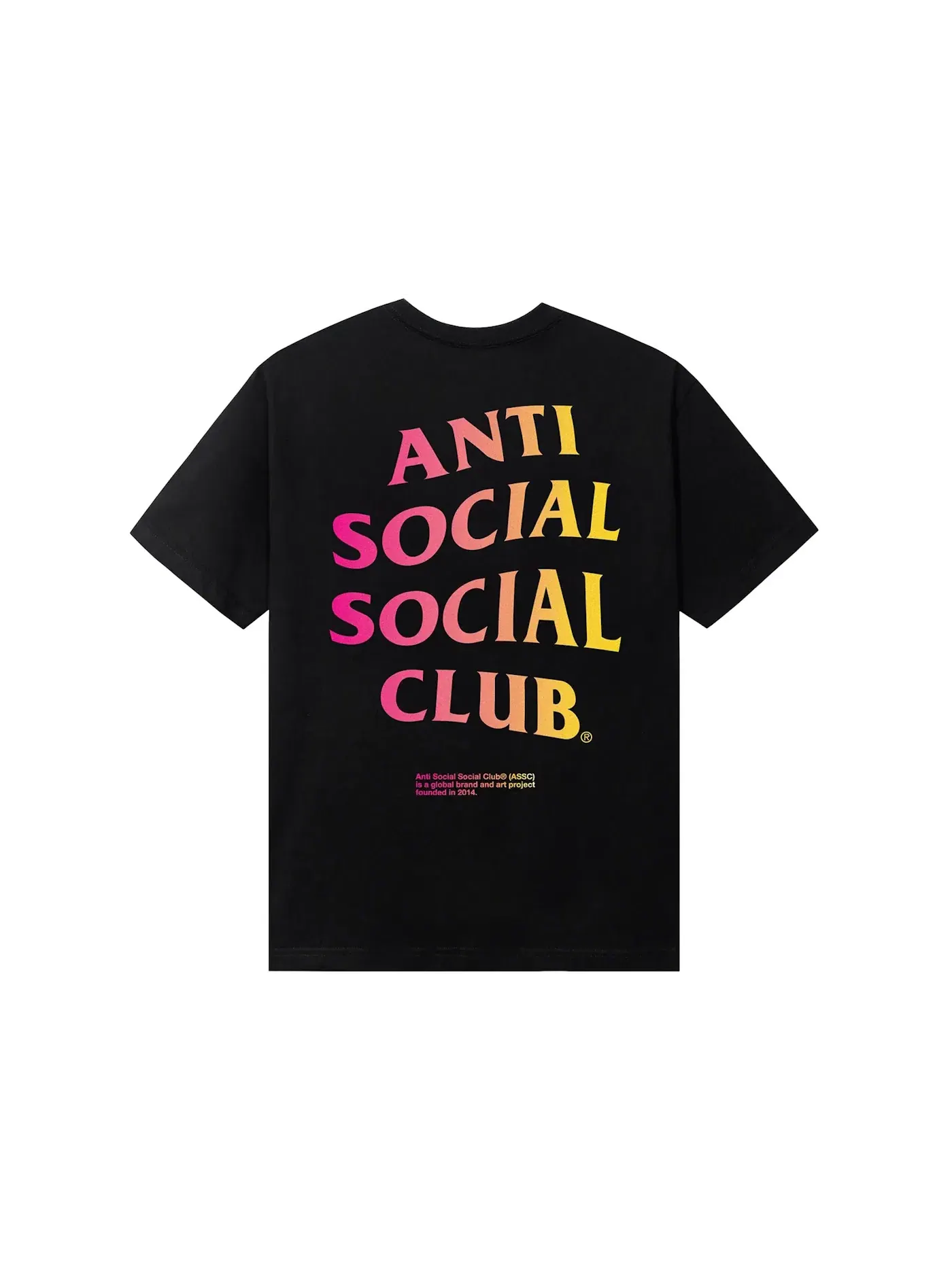 Мужская футболка с принтом Tee Anti Social Social Club — изображение 1 из 2, черный