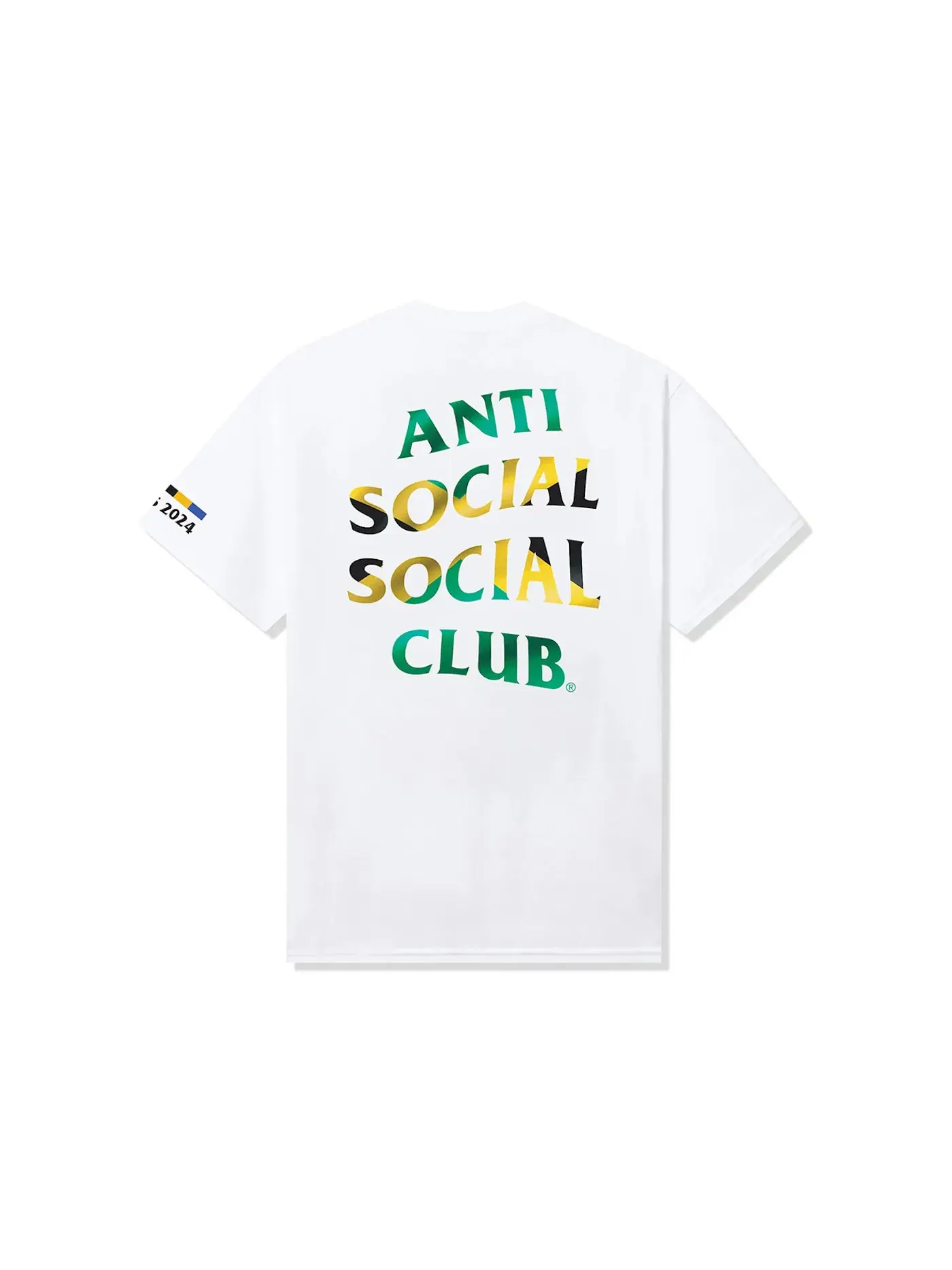 Мужская футболка с принтом Tee Anti Social Social Club — изображение 1 из 2, белый