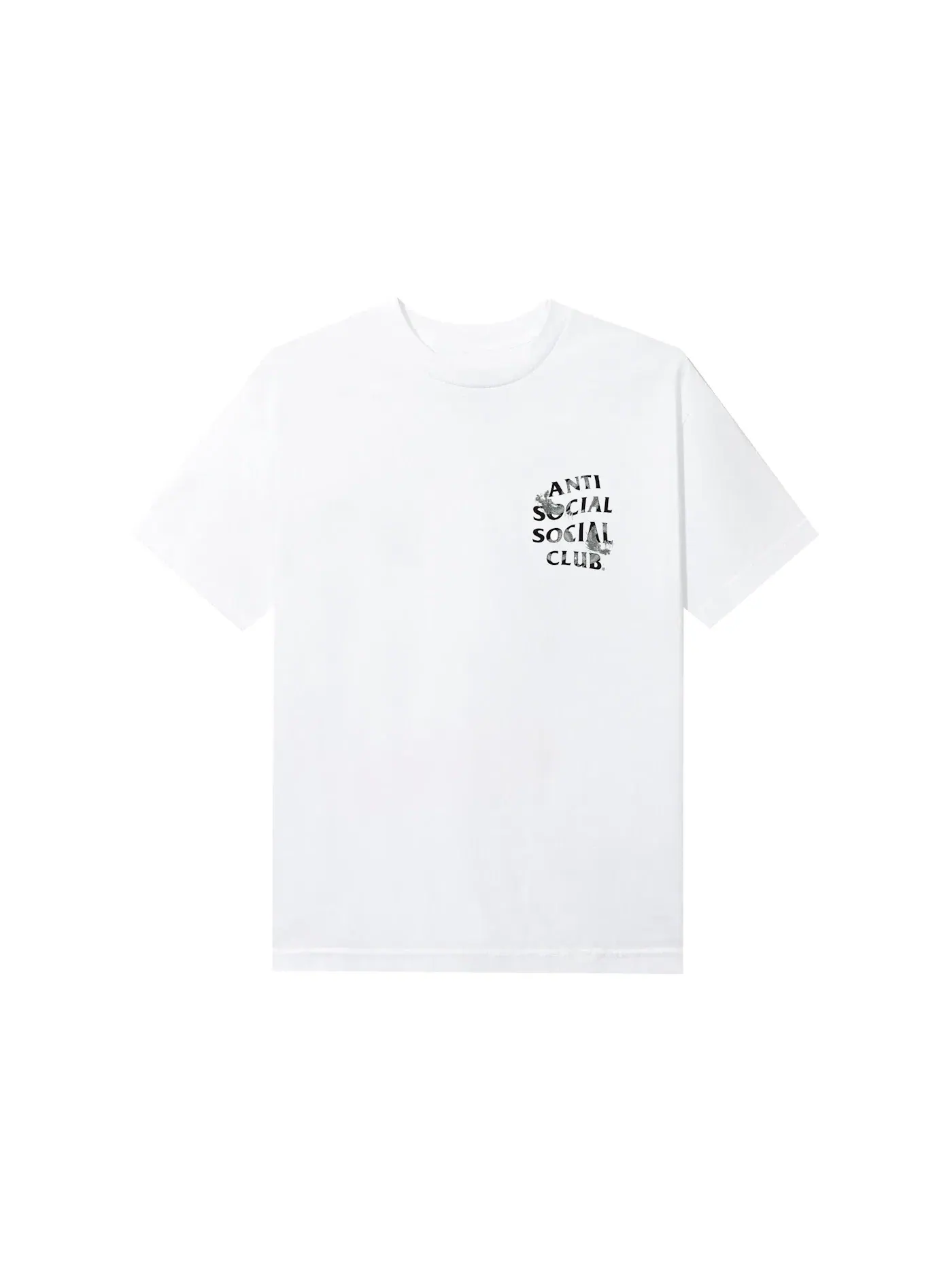 Мужская футболка с принтом Anti Social Social Club Japan Exclusive Tatz Tee — изображение 2 из 2, белый