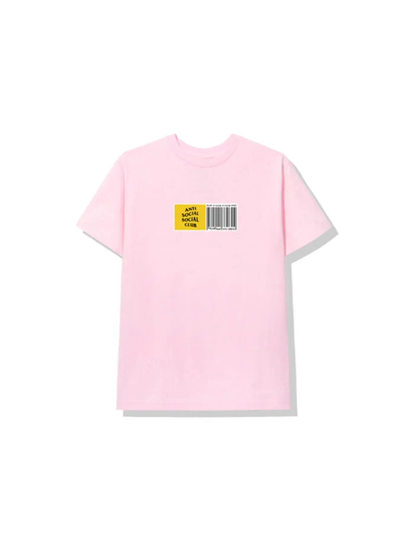 Мужская футболка с принтом Baguette Tee Anti Social Social Club — изображение 1 из 1, розовый