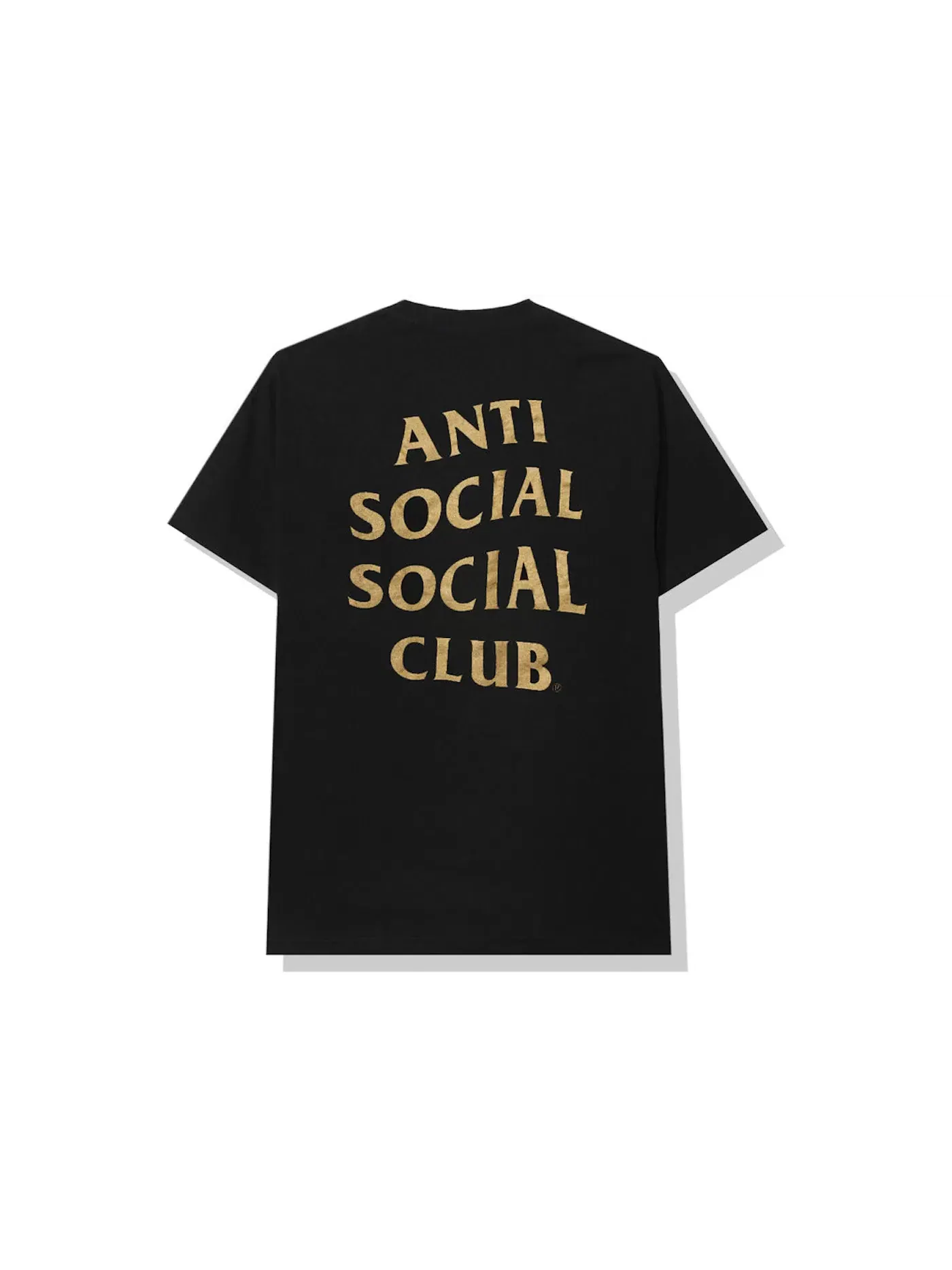 Мужская футболка с принтом Congrats Tee Anti Social Social Club — изображение 1 из 1, черный