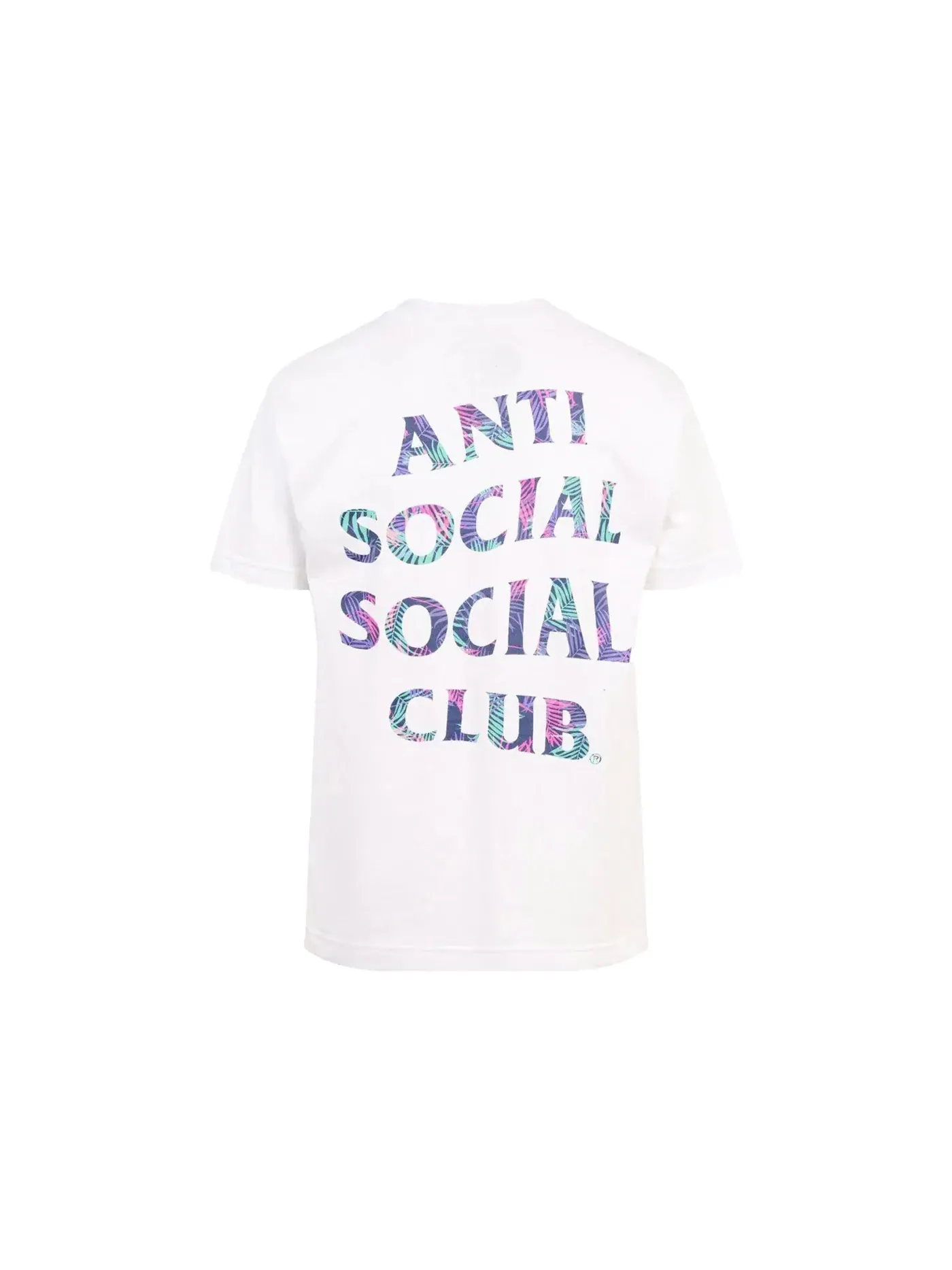 Мужская футболка с принтом Kiss The Wall (Members Only) Tee Anti Social Social Club — изображение 1 из 2, белый