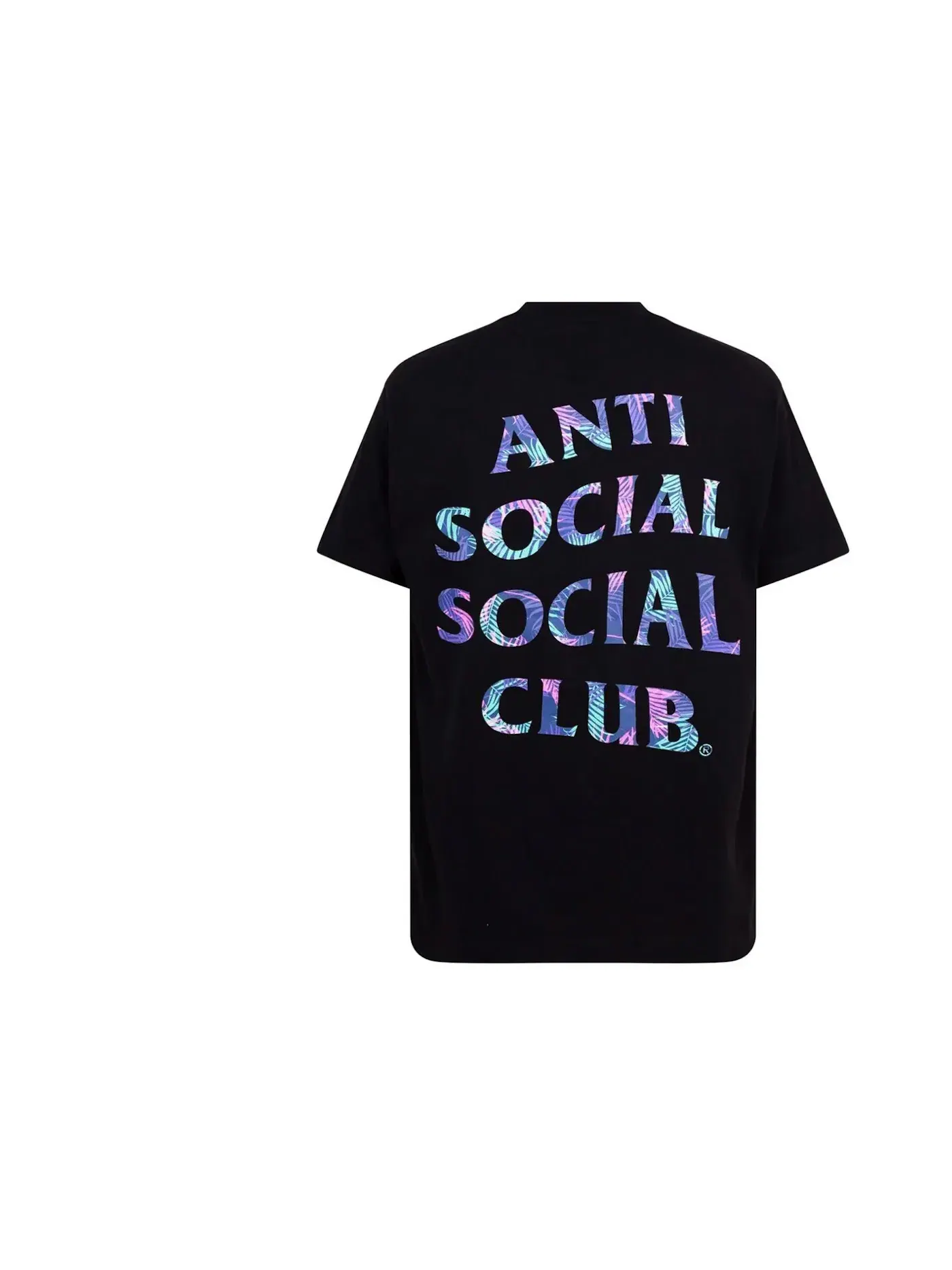 Мужская футболка с принтом Anti Social Social Club Kiss The Wall (Members Only) Tee — изображение 1 из 2, черный
