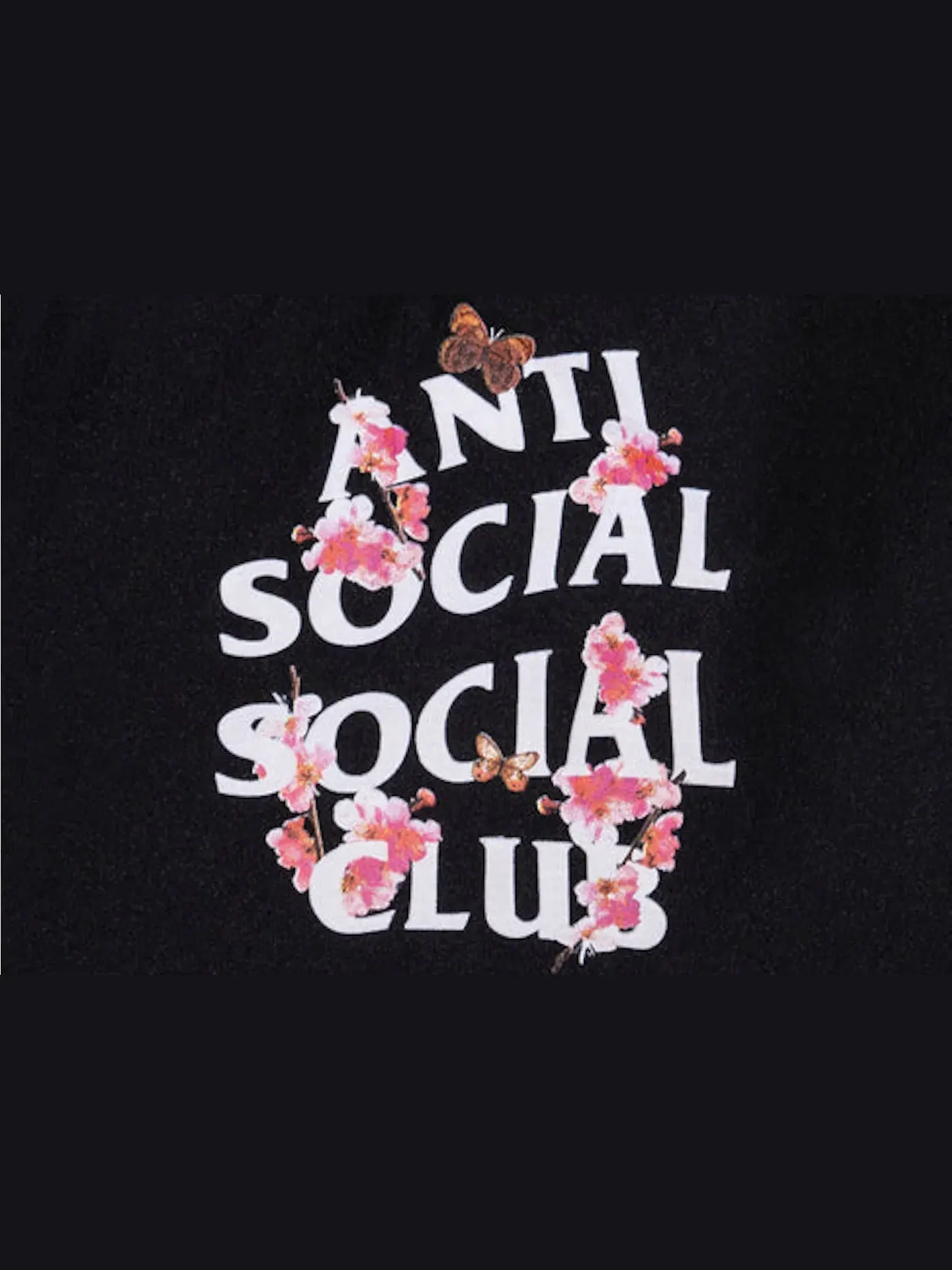 Мужская куртка-анорак Kkoch Anti Social Social Club — изображение 2 из 2, черный