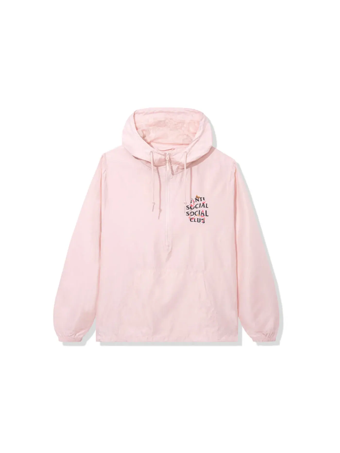 Мужская куртка-анорак модель Anorak от Anti Social Social Club — изображение 1 из 2, розовый