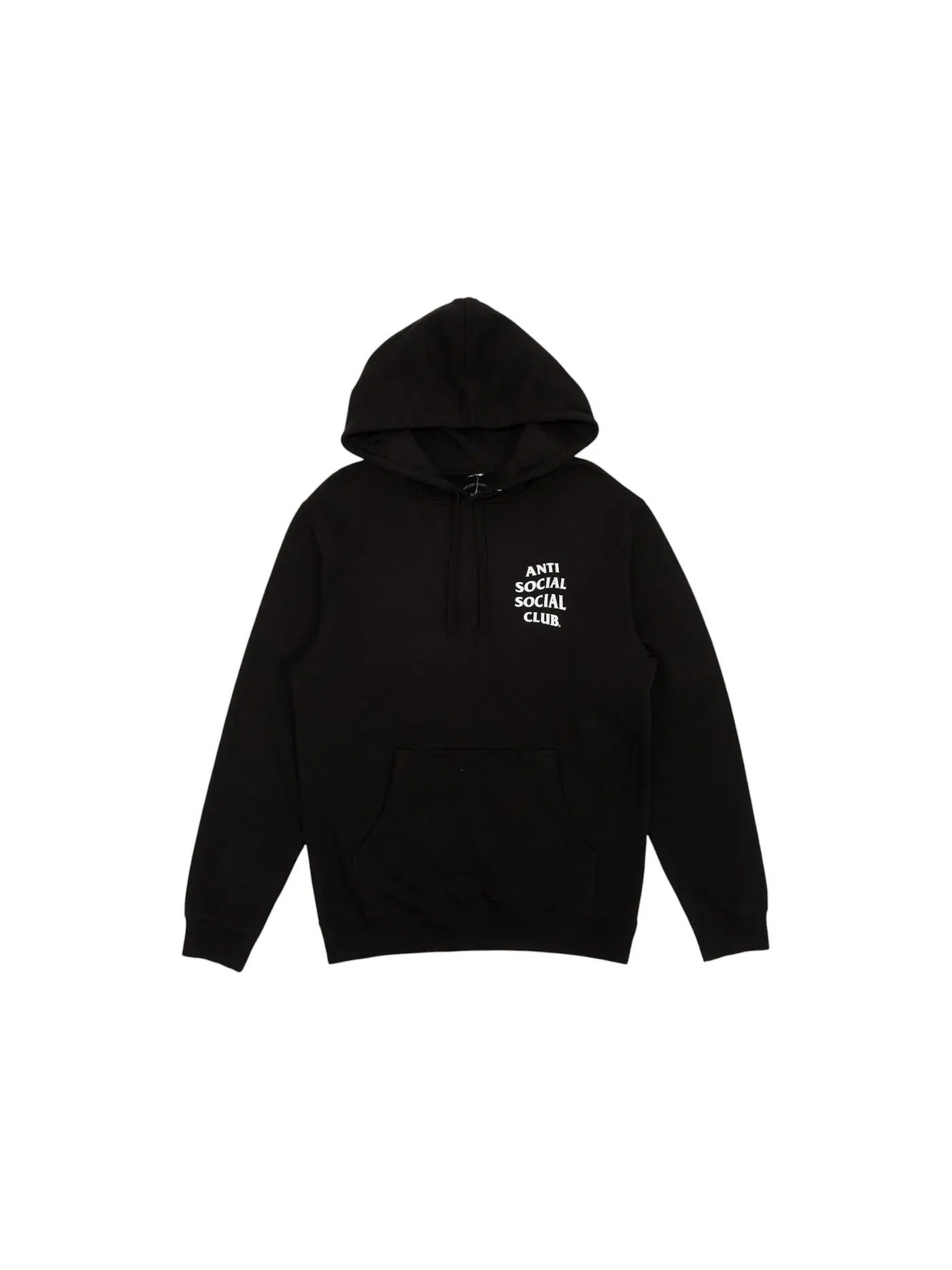 Мужская худи с принтом Kkoch Hoodie Anti Social Social Club — изображение 3 из 4, черный