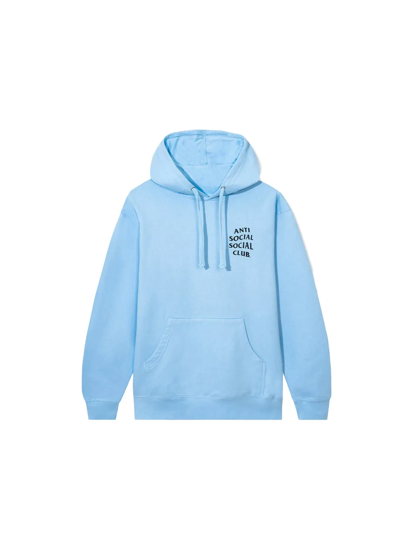 Мужская худи с принтом Kkoch Hoodie Anti Social Social Club — изображение 2 из 2, синий