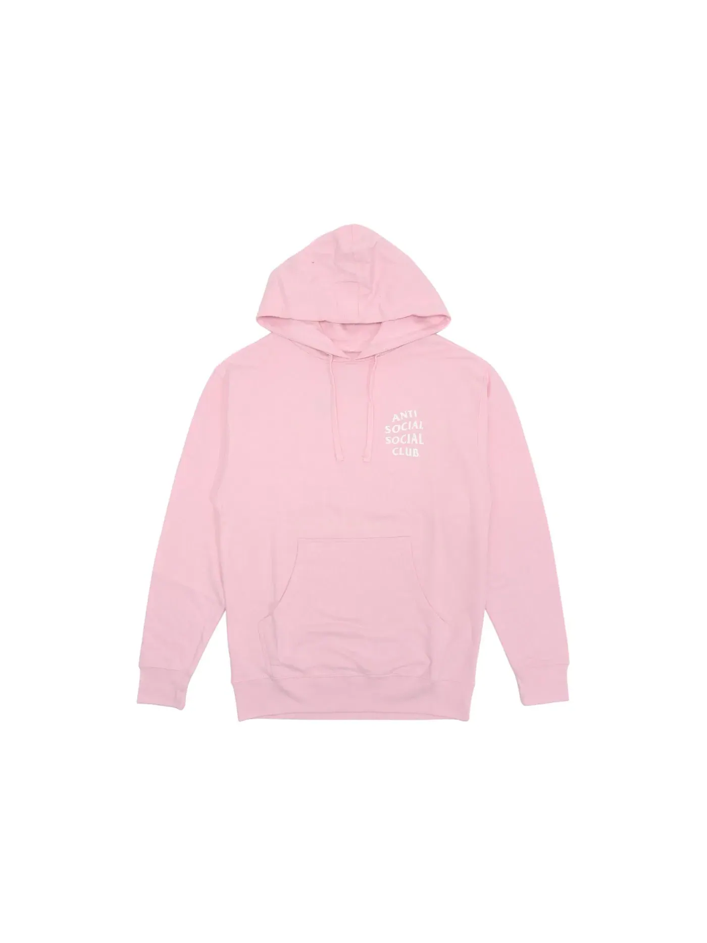 Мужской худи с принтом Kkoch Hoodie Anti Social Social Club — изображение 1 из 2, розовый
