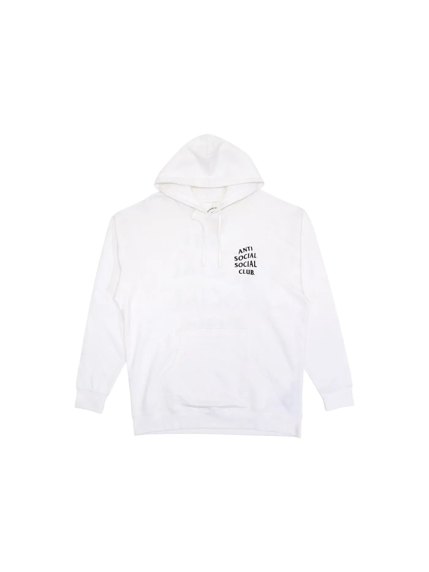 Мужской худи с принтом Kkoch Hoodie Anti Social Social Club — изображение 1 из 2, белый